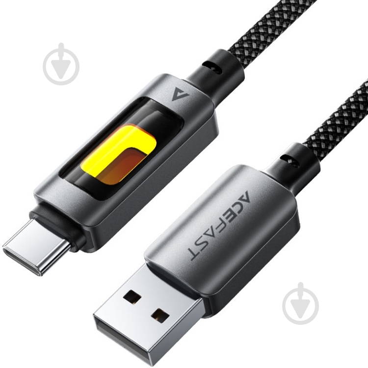 USB-кабель Acefast C21-04 1,2 м черный (6974316284673) - фото 1