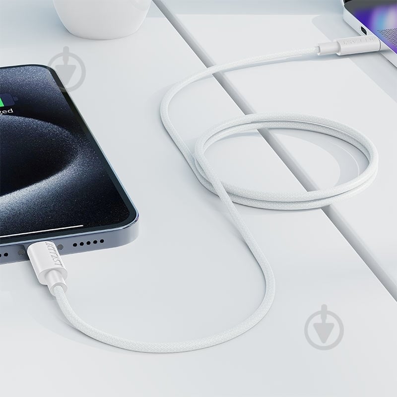 USB-кабель Acefast C18-03 1,2 м білий (6974316284253) - фото 6 USB-кабель Acefast C18-03 1,2 м білий (6974316284253) - фото 6