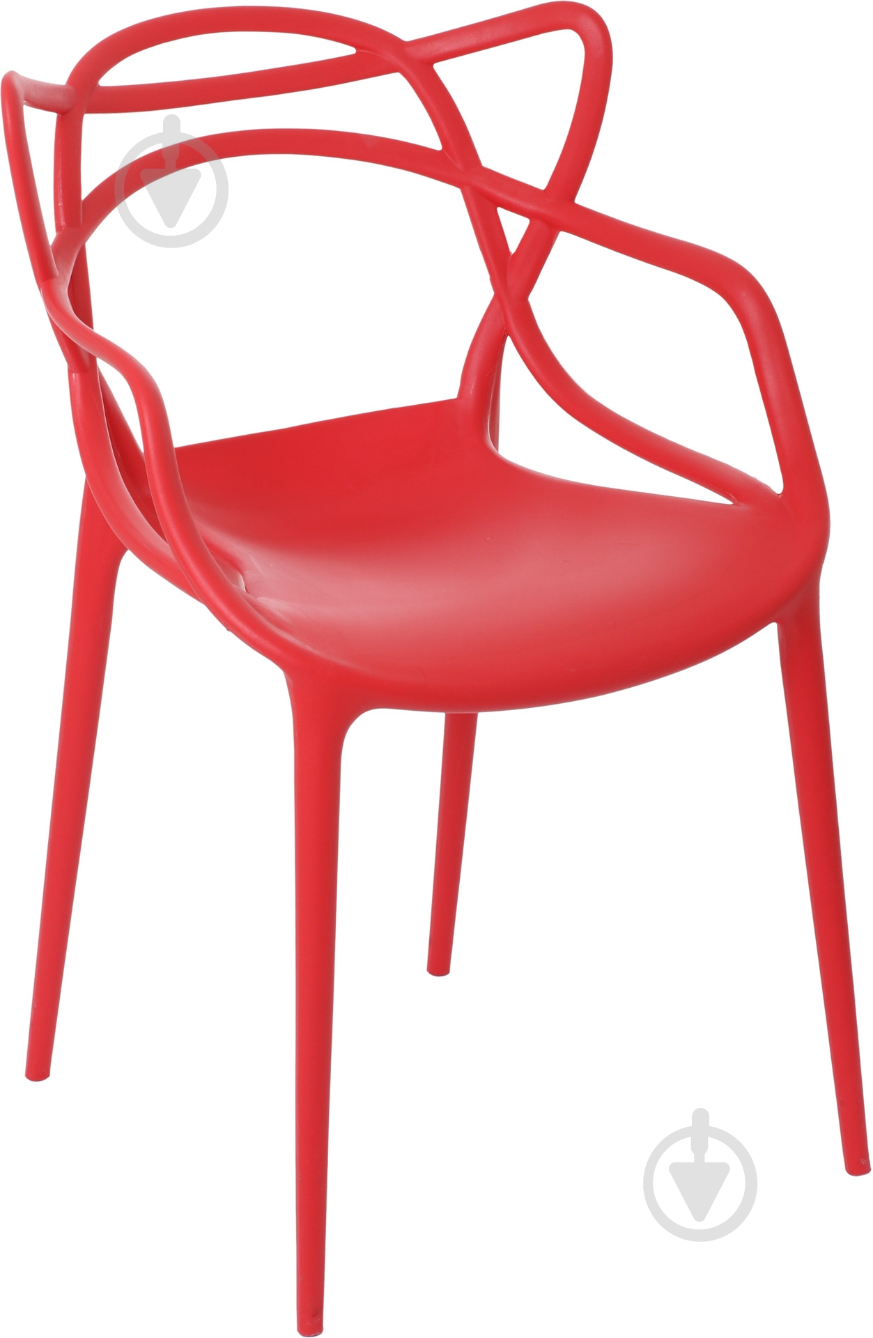 Стул обеденный с подлокотниками АС-006 красный красный/красный - фото 1