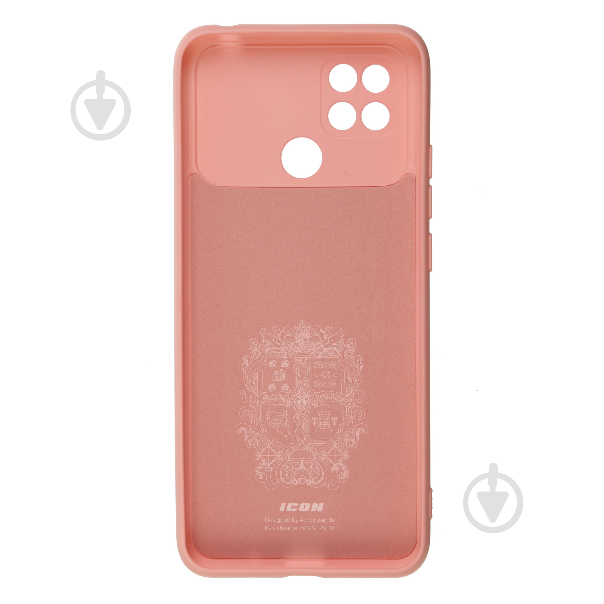 Панель Armorstandart ICON Case для Xiaomi Poco C40 Pink (ARM62675) - фото 2 Панель Armorstandart ICON Case для Xiaomi Poco C40 Pink (ARM62675) - фото 2