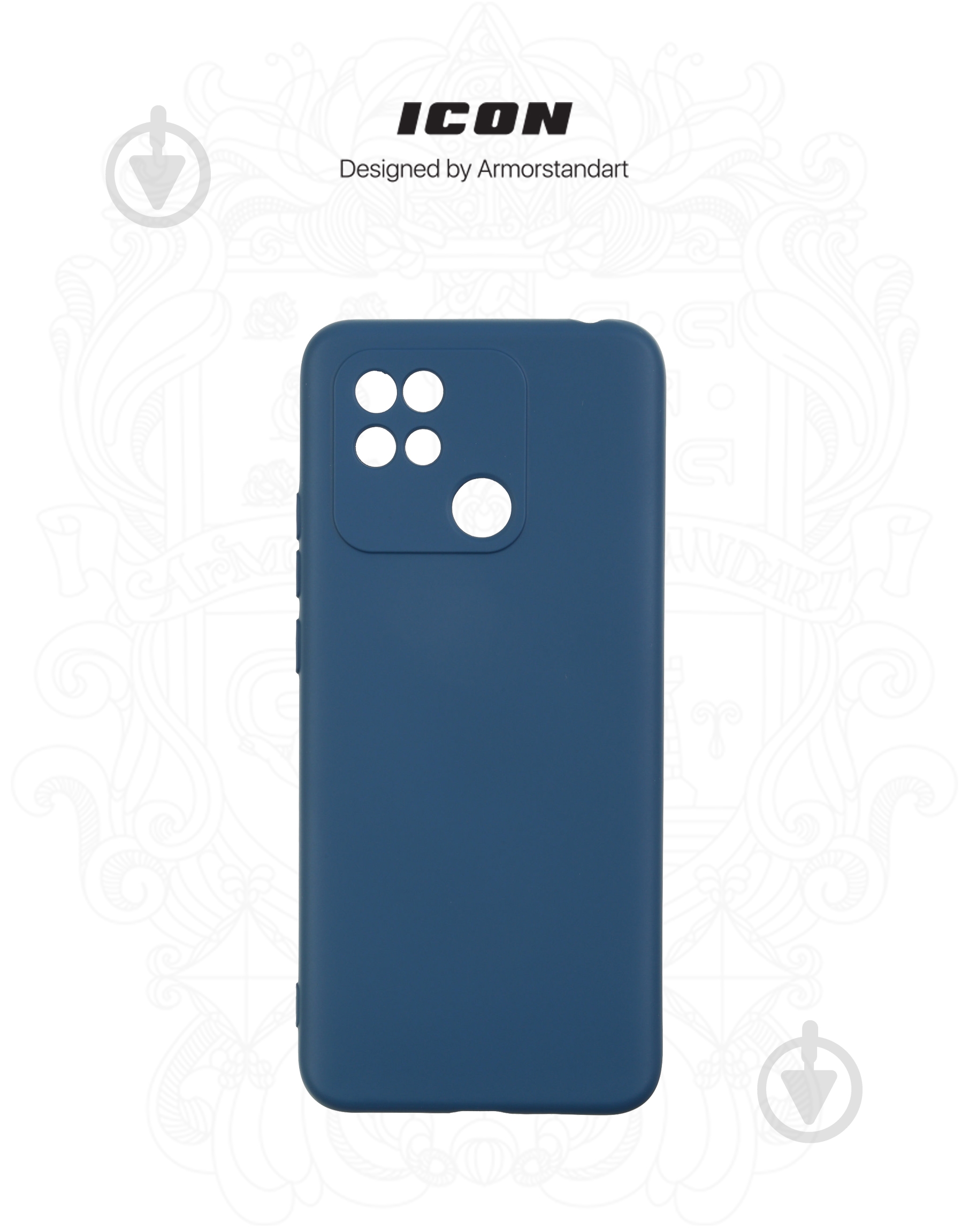 Панель Armorstandart ICON Case для Xiaomi Redmi 10C Dark Blue (ARM61309) - фото 3
