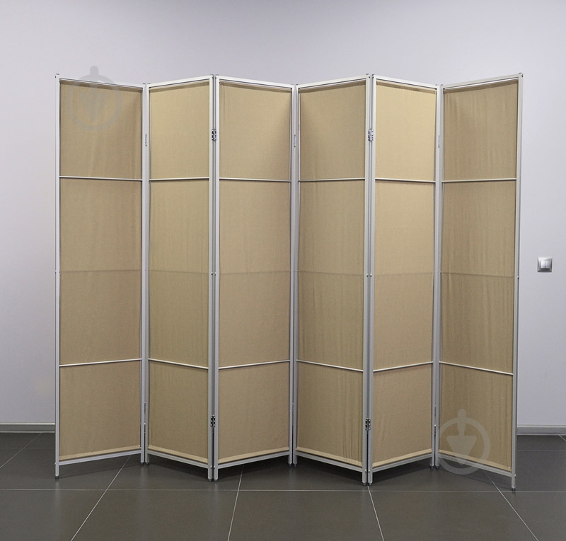 Ширма Aluint универсальная S1-04 1915x2922xбежевый - фото 2 Ширма Aluint универсальная S1-04 1915x2922xбежевый - фото 2