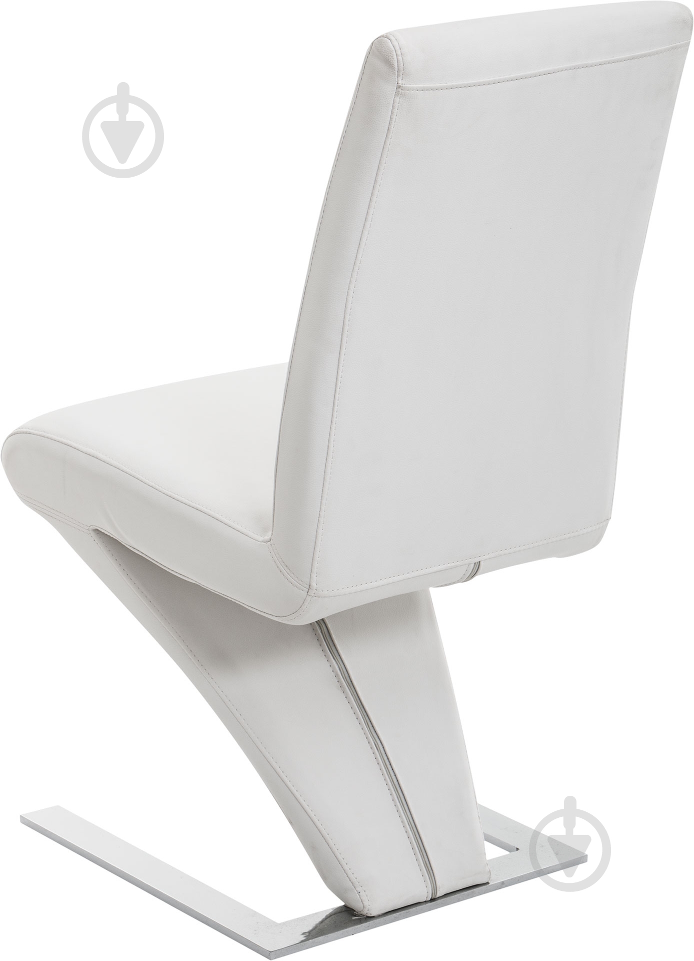 Стул обеденный АС02 хром/белый - фото 3 Стул обеденный АС02 хром/белый - фото 3