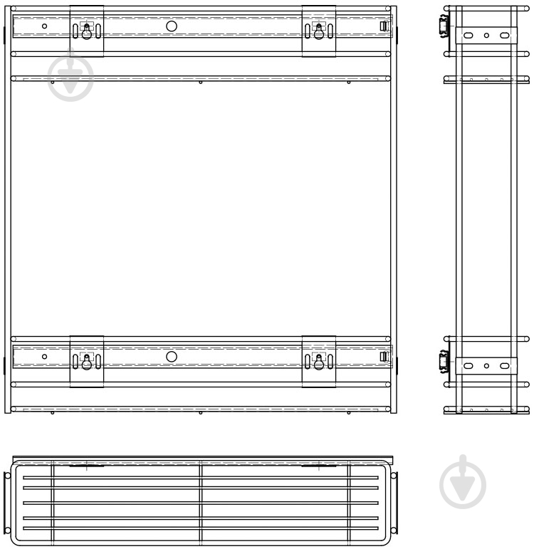 Карго Smart 59097 150 мм 2 полки хром - фото 6 Карго Smart 59097 150 мм 2 полки хром - фото 6