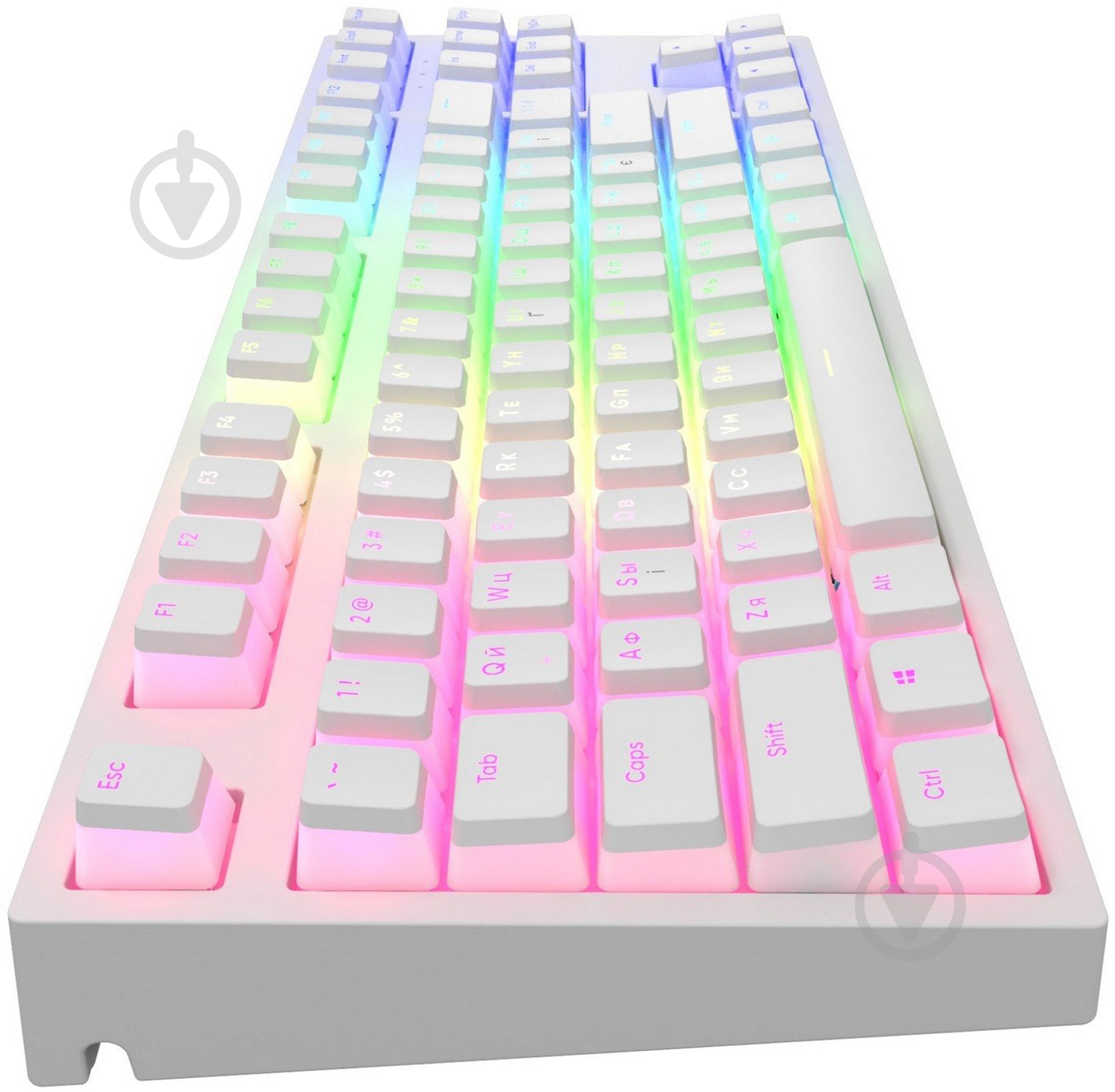 Клавіатура ігрова Dark Project KD87A PBT Optical G3ms Sapphire (DP-KD-87A-105210-GMT) white - фото 5
