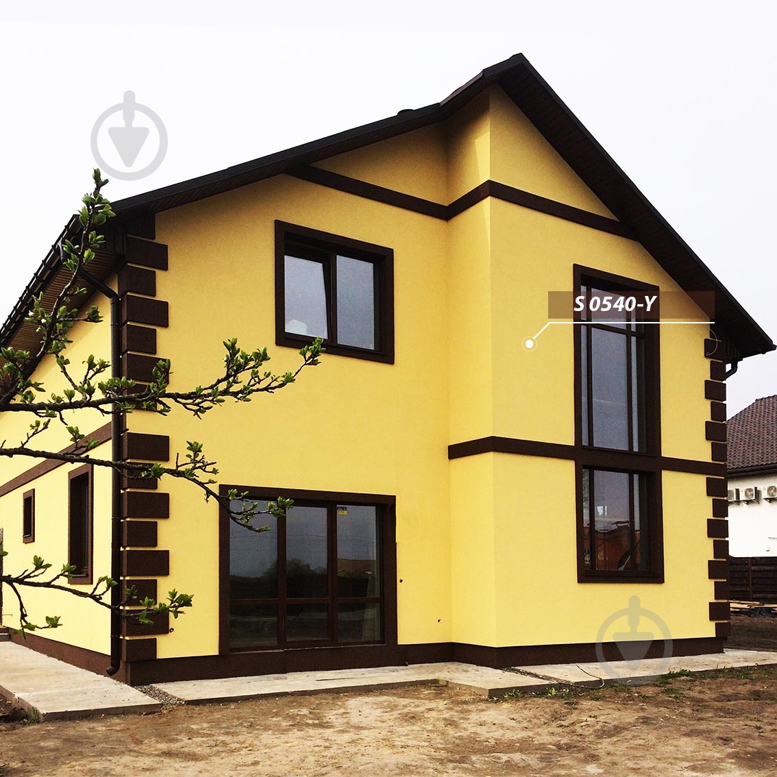 Краска фасадная силоксановая Feidal Silikonharz Fassadenfarbe Optimal мат белый 2,5 л - фото 16