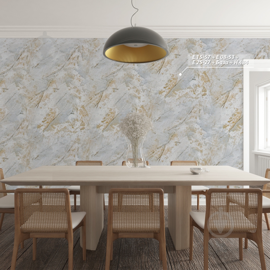 Декоративная штукатурка моделирующая Feidal Travertino Kalkputz 20 кг белый - фото 26