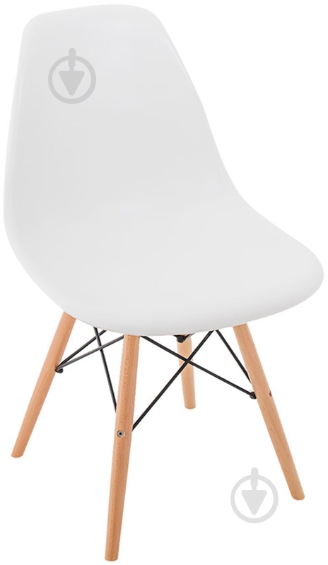 Стул обеденный АС-016W белый бук - фото 1 Стул обеденный АС-016W белый бук - фото 1