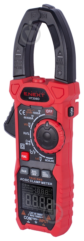 Мультиметр E.NEXT e.tool.multitest.pro.HT208D - фото 2