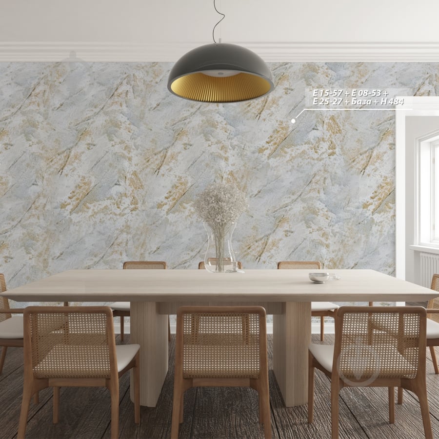 Декоративная штукатурка Feidal Travertino Kalkputz 10 кг белый - фото 34