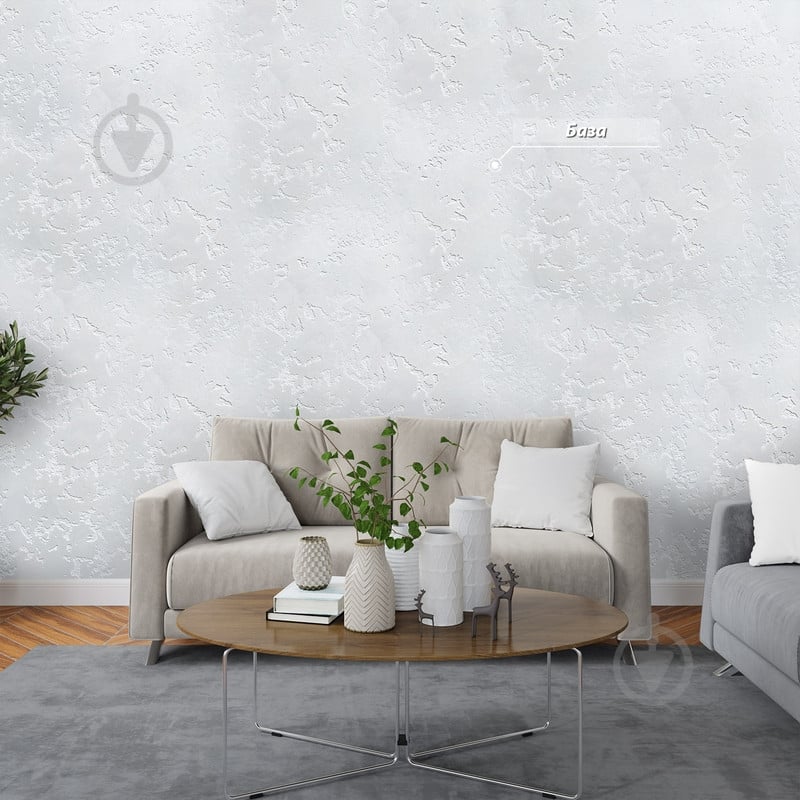 Декоративна штукатурка Feidal Antik Kalkdekor maxi 20 кг білий - фото 4