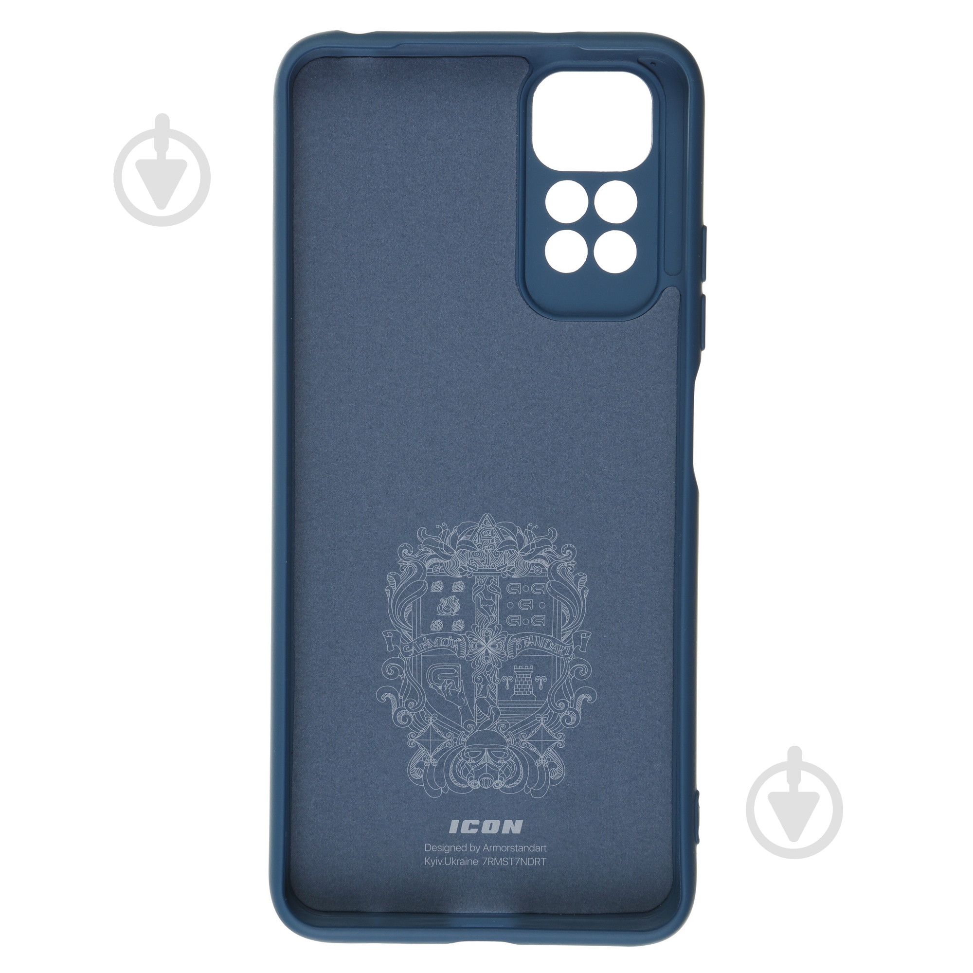 Панель Armorstandart ICON Case для Xiaomi Redmi Note 11 / Note 11s Dark Blue (ARM61578) - фото 2