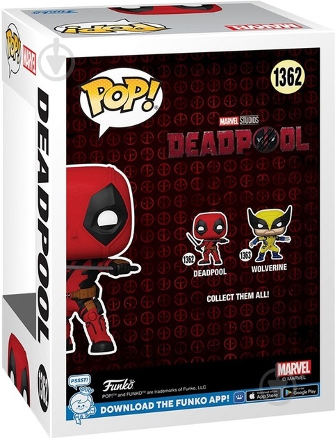 Фигурка Funko POP Marvel: Deadpool 3 - Deadpool (5908305248064) - фото 3