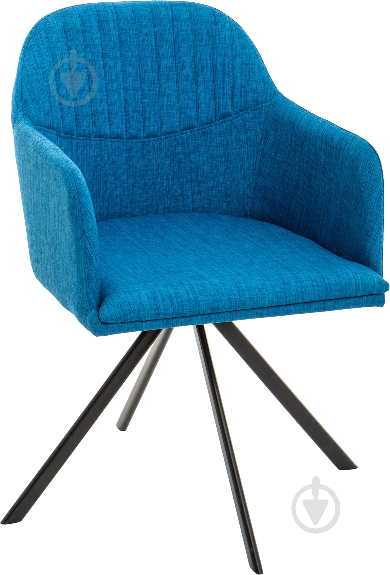 Стул обеденный Kenzo черный/синий - фото 1