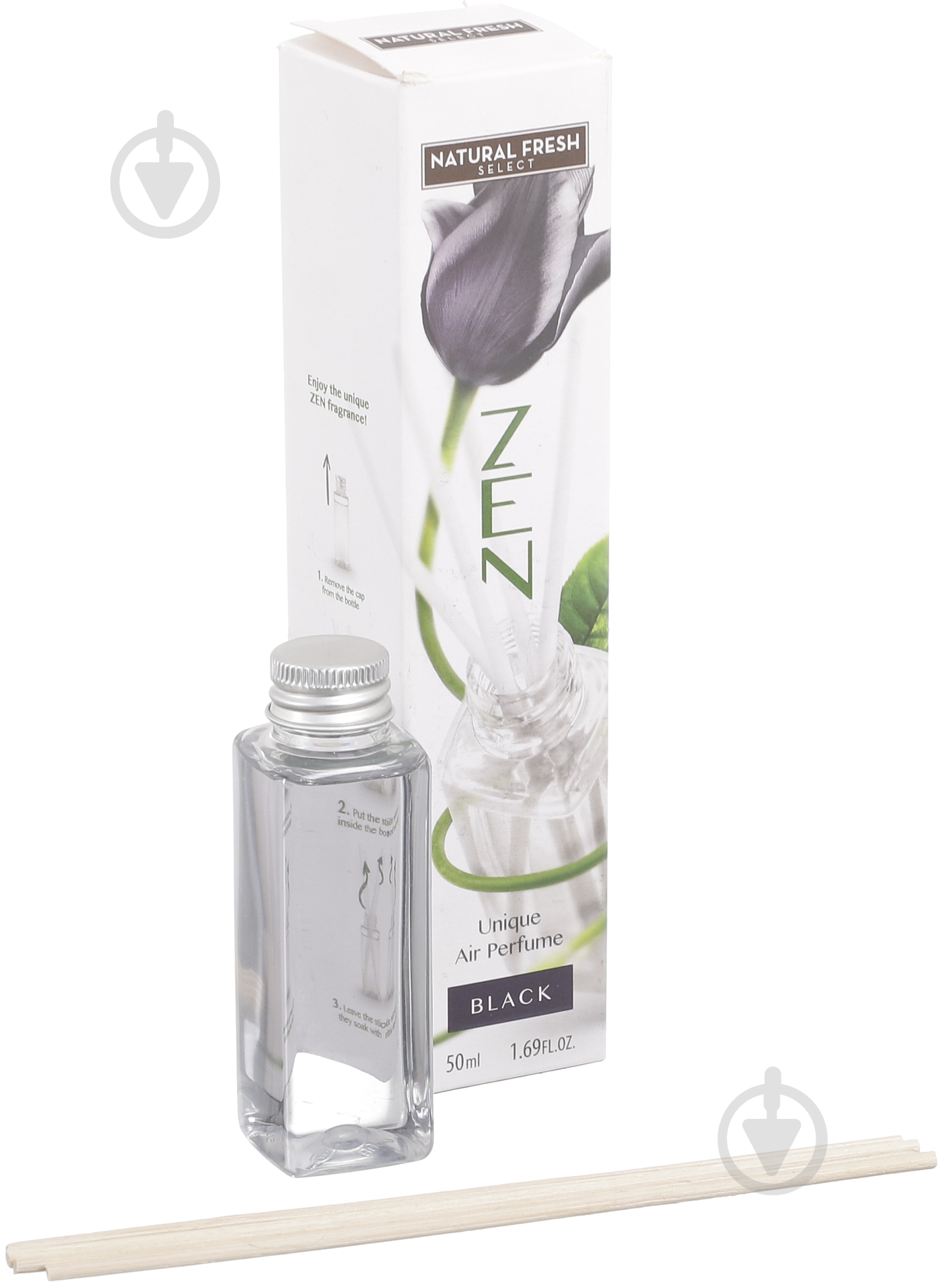 Аромадиффузор для дома Zen Black 50 мл - фото 1