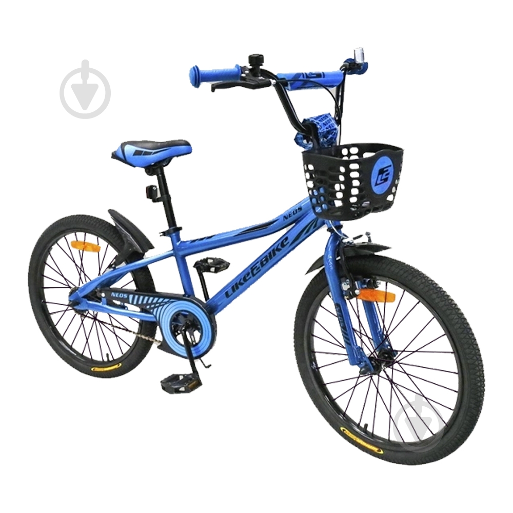 Велосипед дитячий Like2bike Neos 20'' синій 202006 - фото 1 Велосипед дитячий Like2bike Neos 20'' синій 202006 - фото 1