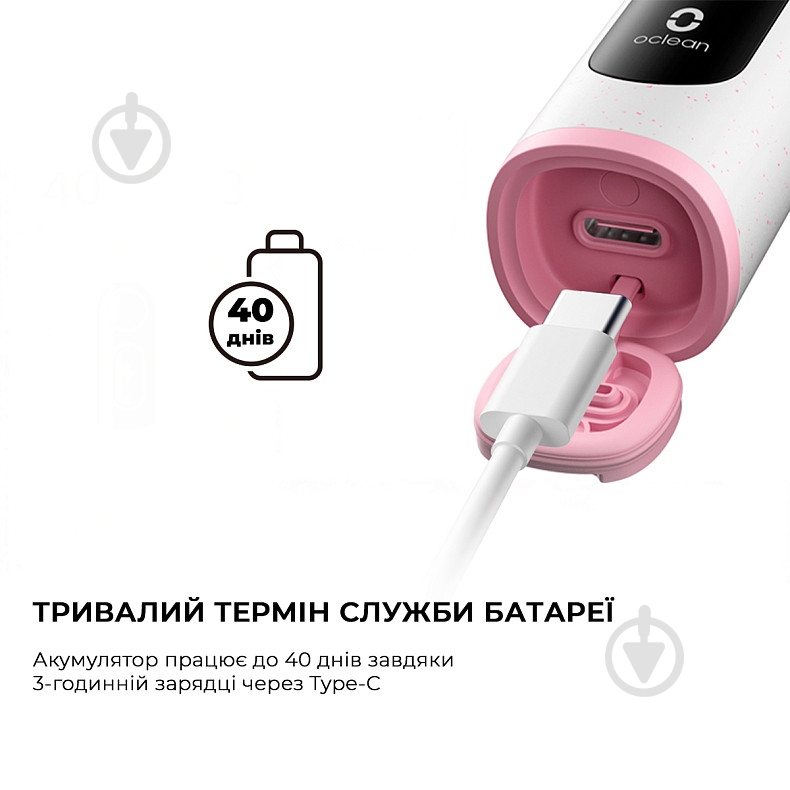 Зубная щетка Oclean X Lite Grey - фото 7 Зубная щетка Oclean X Lite Grey - фото 7