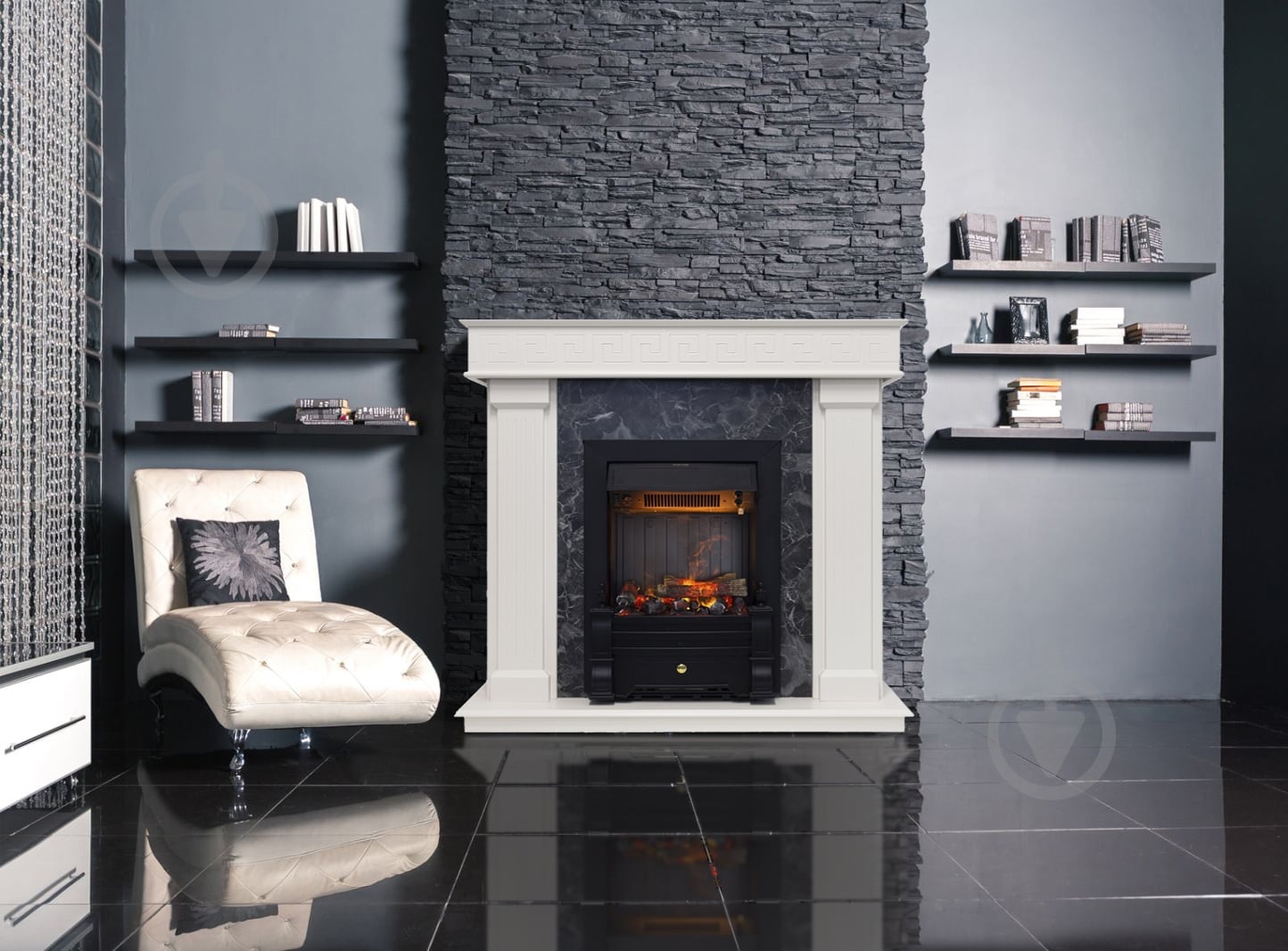 Камінокомплект ASTRA FLAME Артеміда BLACK + Прометей - фото 19 Камінокомплект ASTRA FLAME Артеміда BLACK + Прометей - фото 19