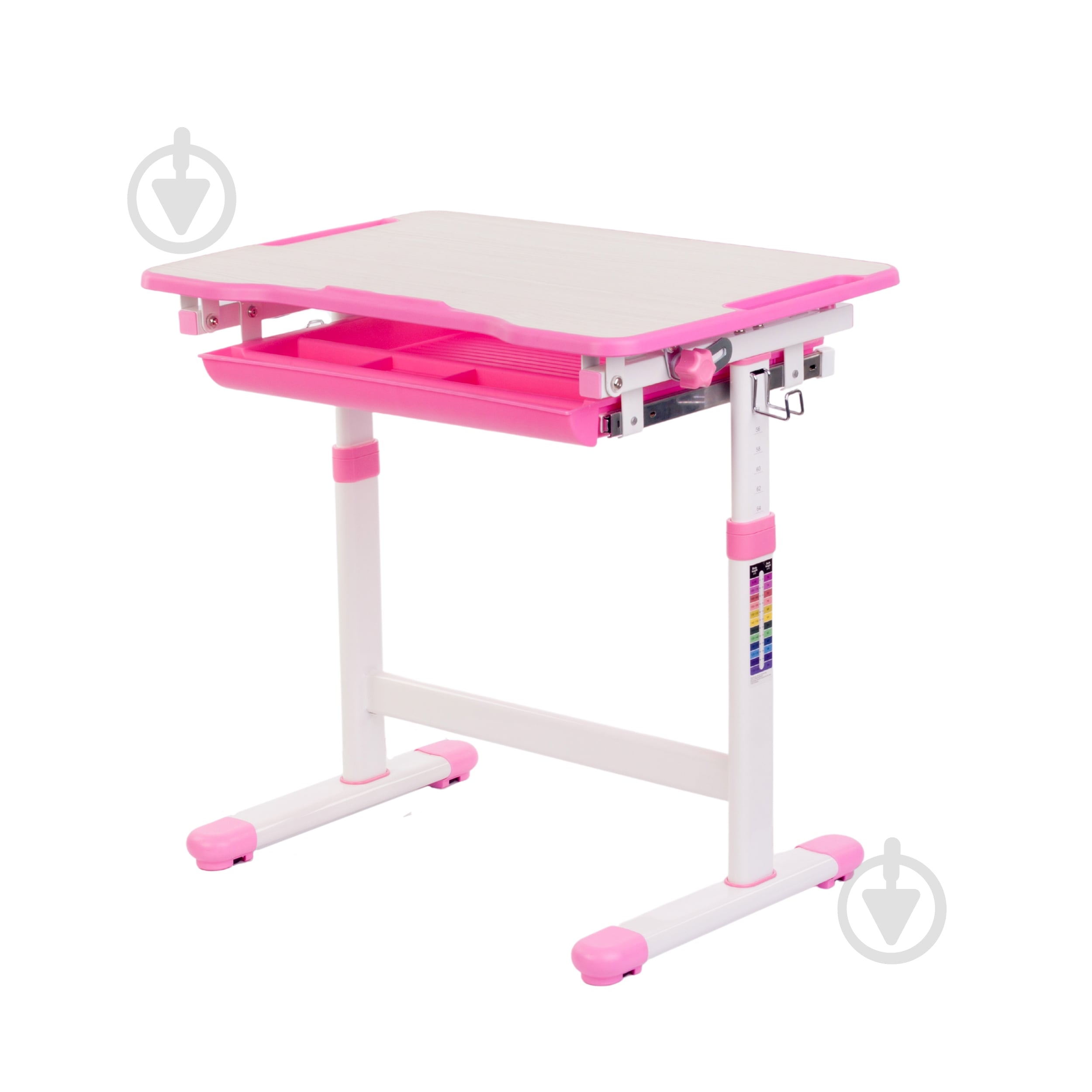 Комплект парта і стілець-трансформери STR B201W-Pink - фото 3 Комплект парта і стілець-трансформери STR B201W-Pink - фото 3