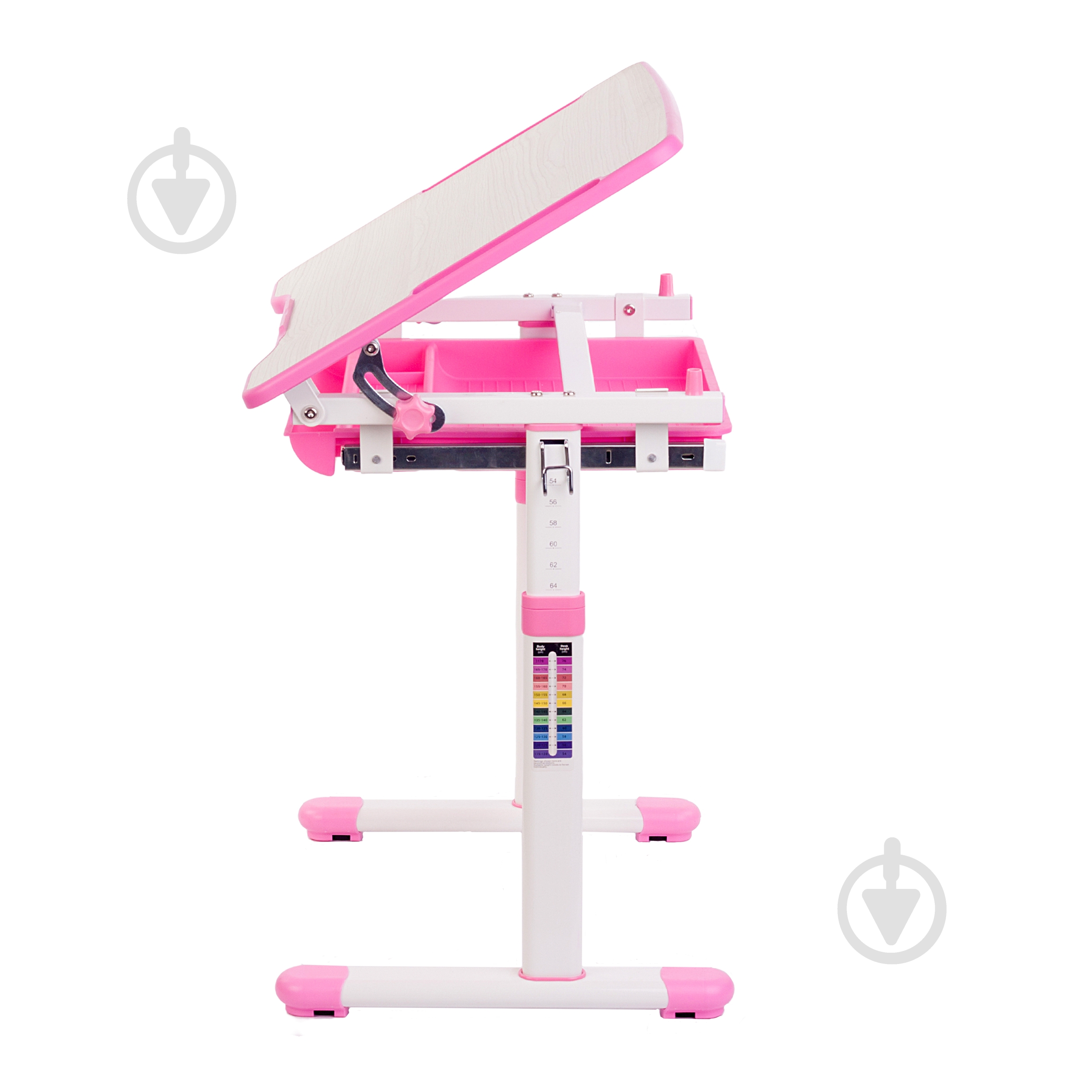 Комплект парта і стілець-трансформери STR B201W-Pink - фото 5 Комплект парта і стілець-трансформери STR B201W-Pink - фото 5