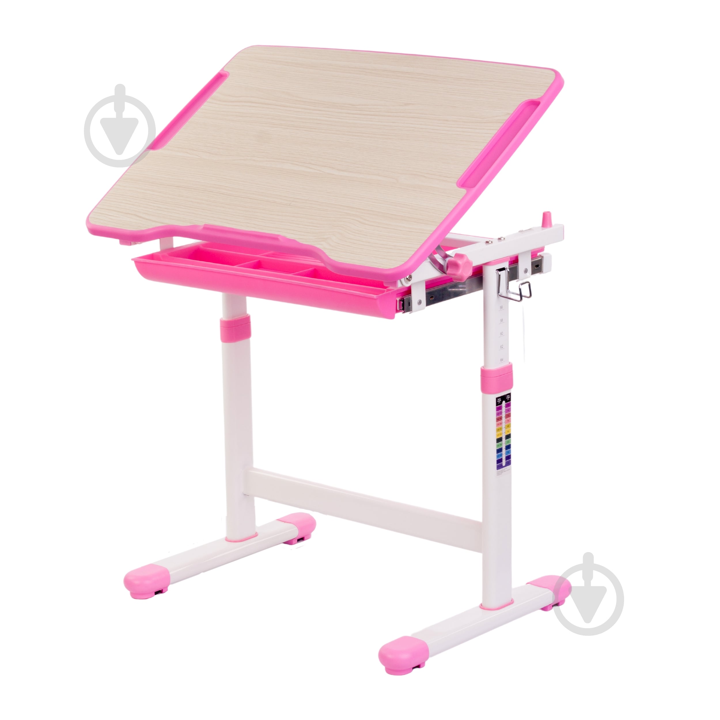 Комплект парта і стілець-трансформери STR B201W-Pink - фото 4 Комплект парта і стілець-трансформери STR B201W-Pink - фото 4