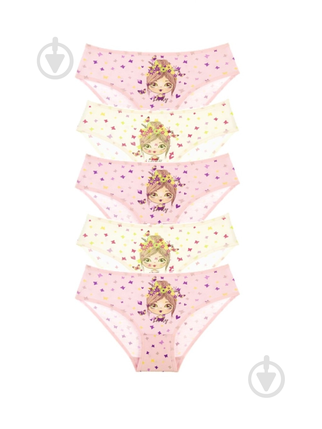 Трусы для девочки Donella 41634LV р.98-104 в ассортименте - фото 1 Трусы для девочки Donella 41634LV р.98-104 в ассортименте - фото 1