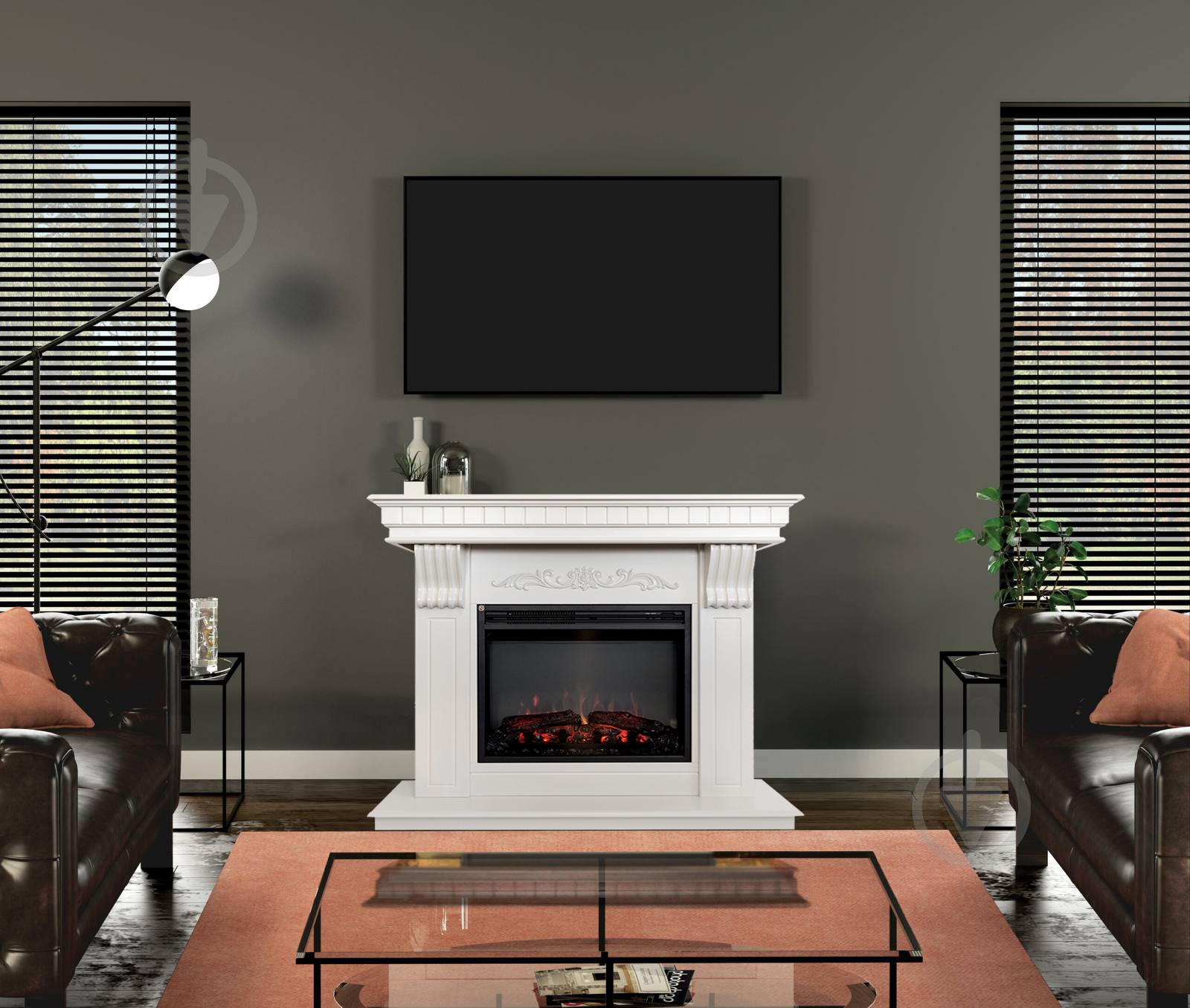 Каминокомплект ASTRA FLAME Каролина - фото 11 Каминокомплект ASTRA FLAME Каролина - фото 11