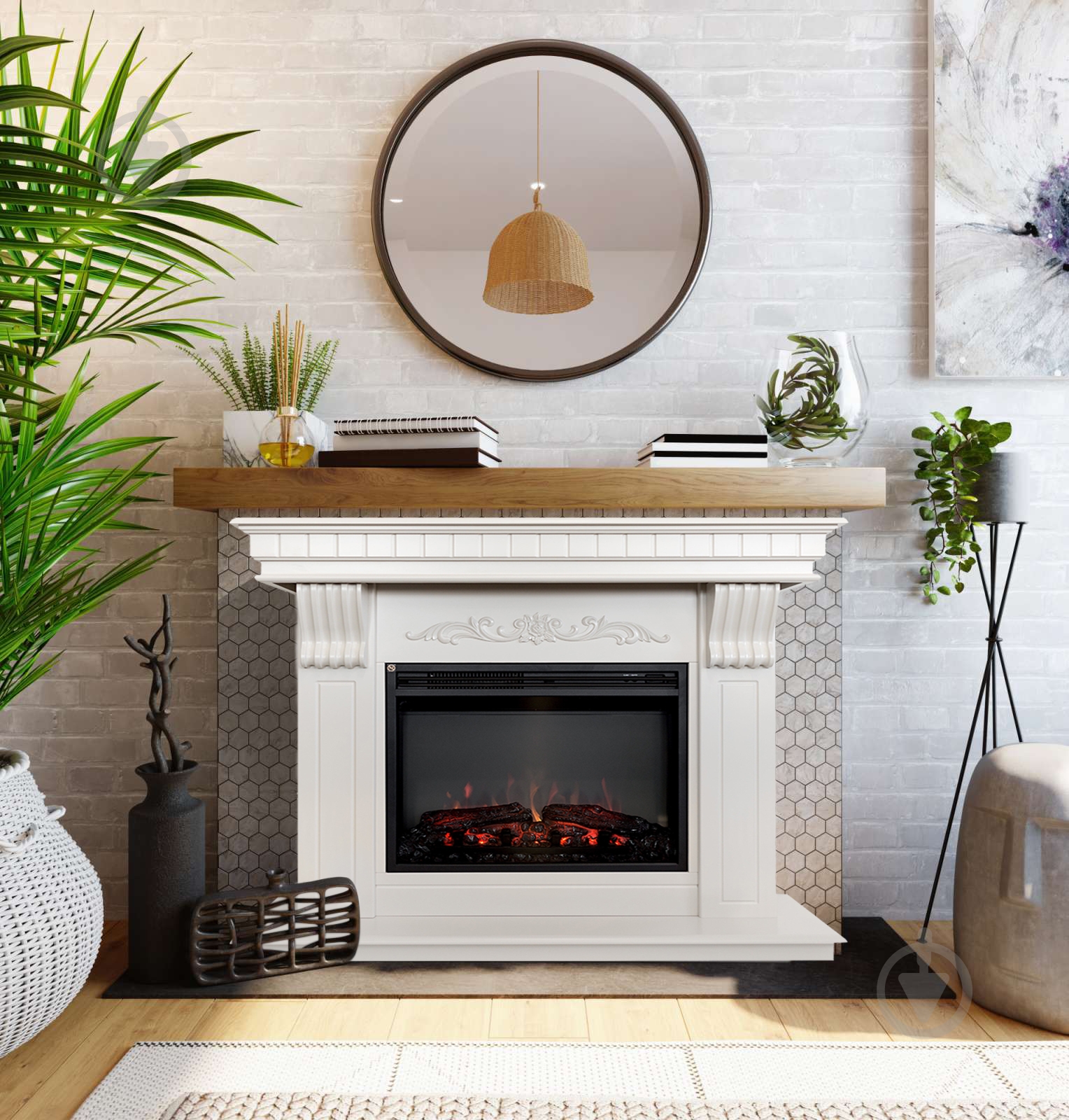 Каминокомплект ASTRA FLAME Каролина - фото 21 Каминокомплект ASTRA FLAME Каролина - фото 21