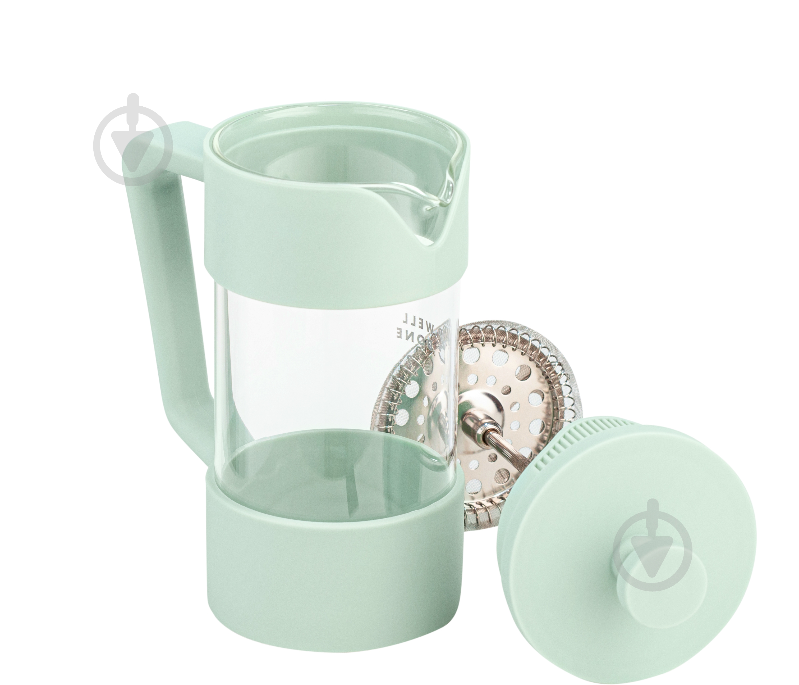 Френч-прес Well Done WD-8053A 350 мл бірюзовий - фото 2