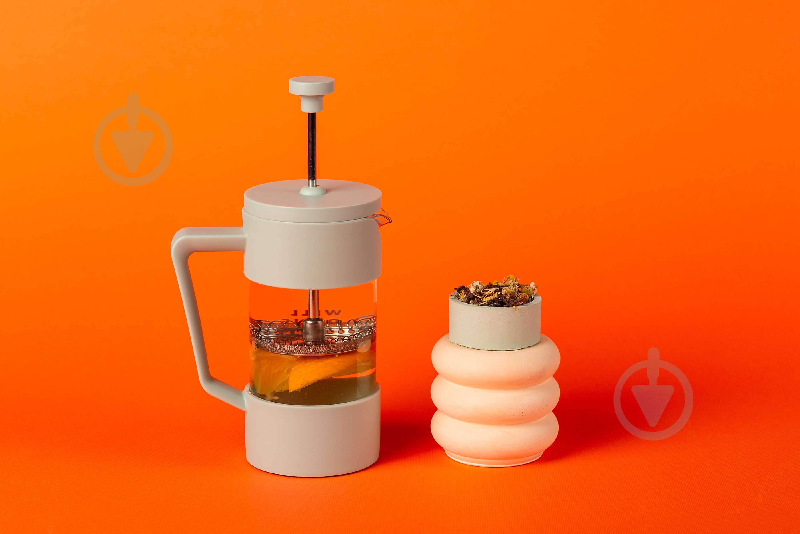 Френч-прес Well Done WD-8053A 350 мл бірюзовий - фото 4