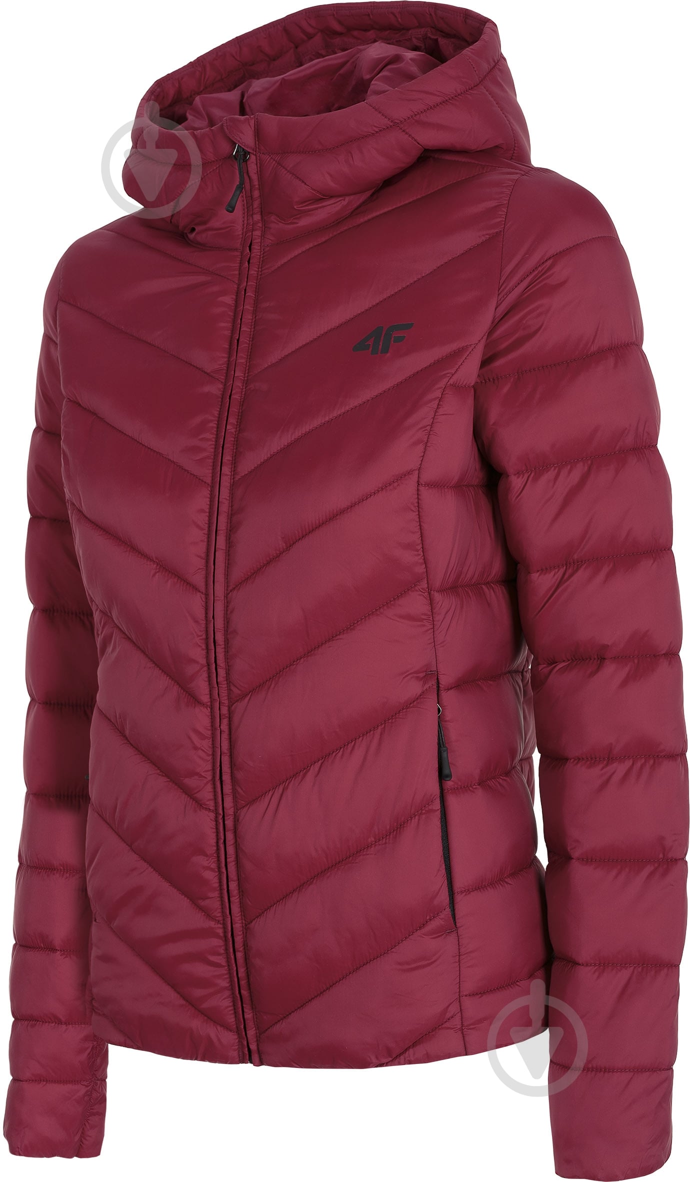 Куртка жіноча зимова 4F NOSD4-KUDP301-60S р.L темно-червона - фото 2
