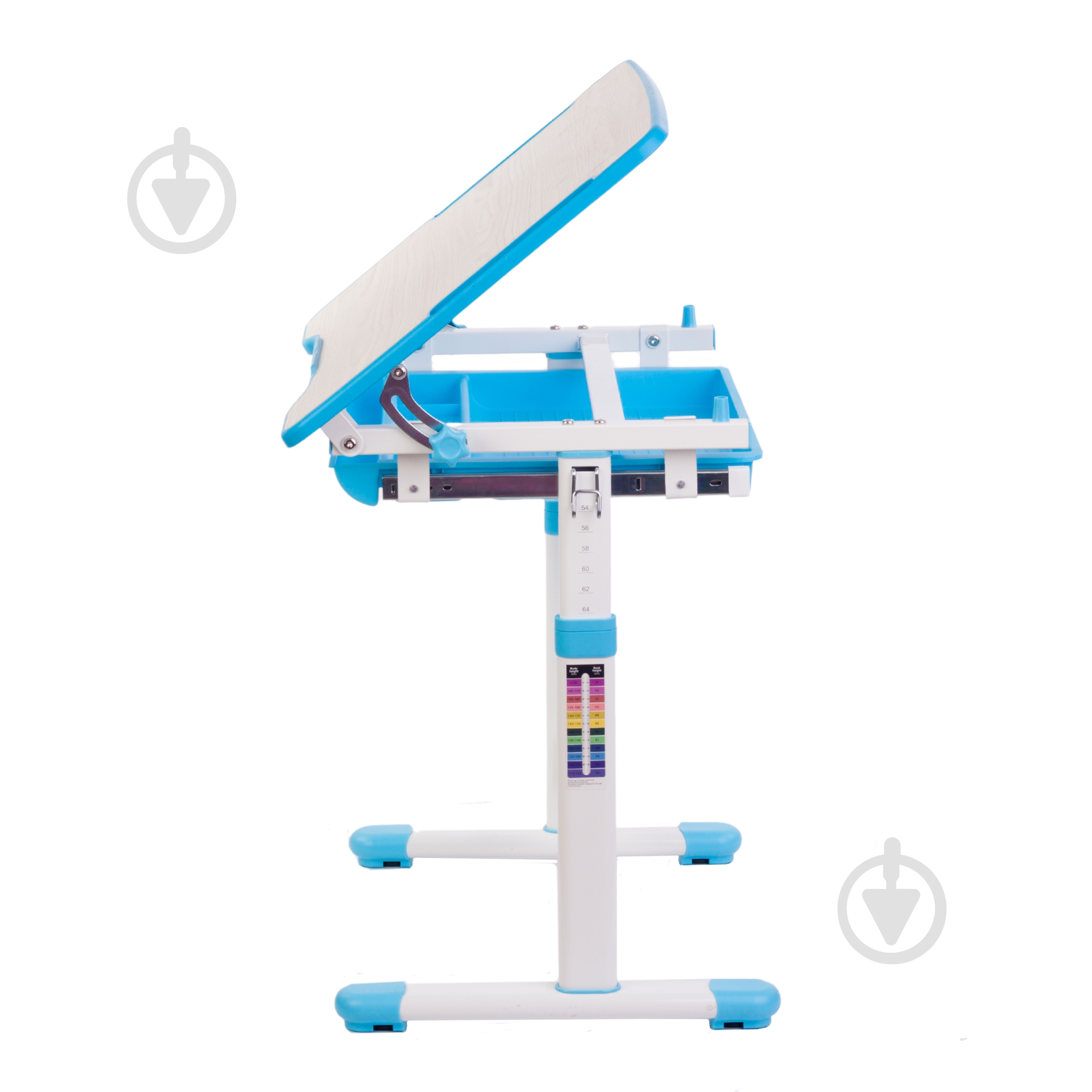 Комплект парта и стул-трансформеры STR B201W-Blue - фото 6 Комплект парта и стул-трансформеры STR B201W-Blue - фото 6