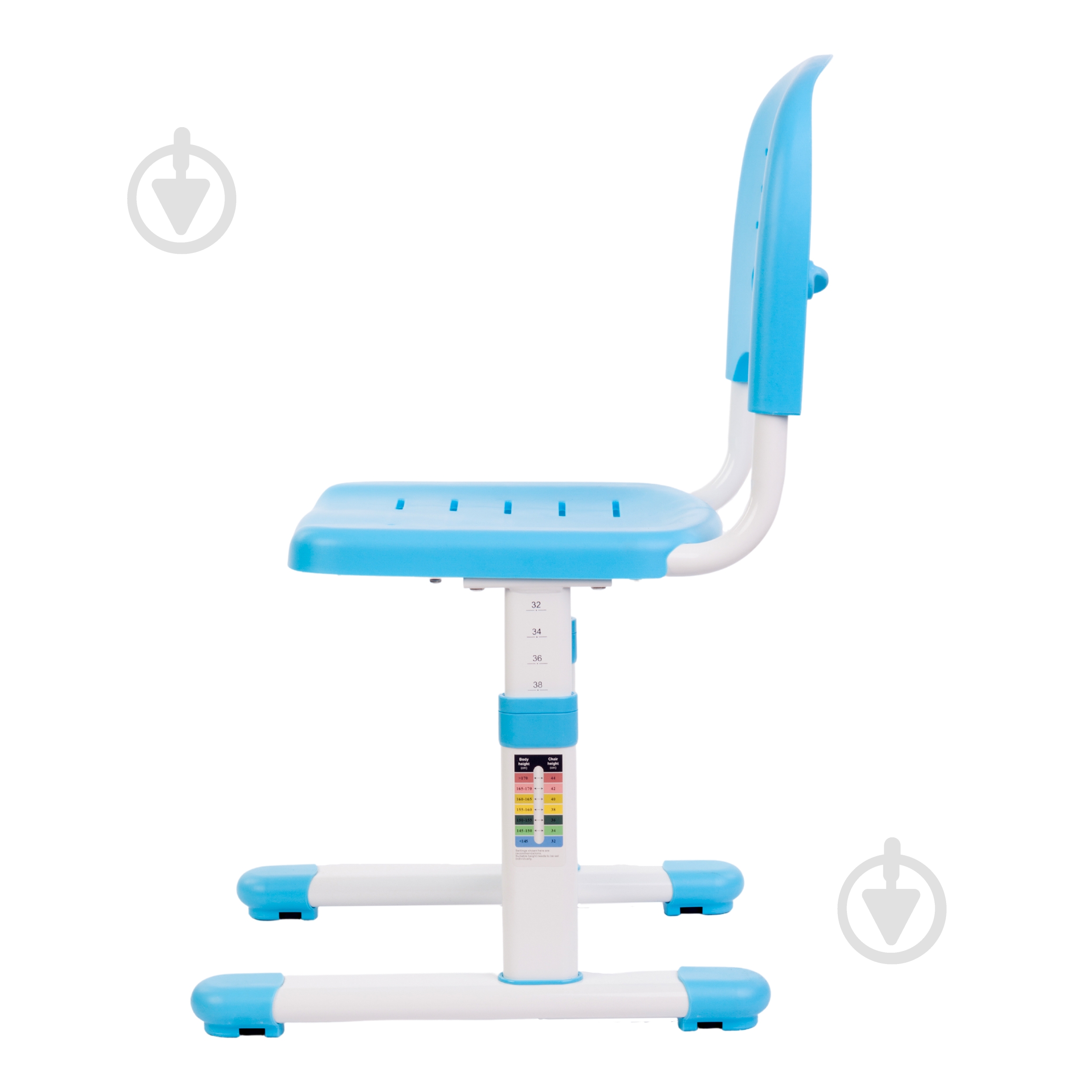 Комплект парта и стул-трансформеры STR B201W-Blue - фото 26 Комплект парта и стул-трансформеры STR B201W-Blue - фото 26