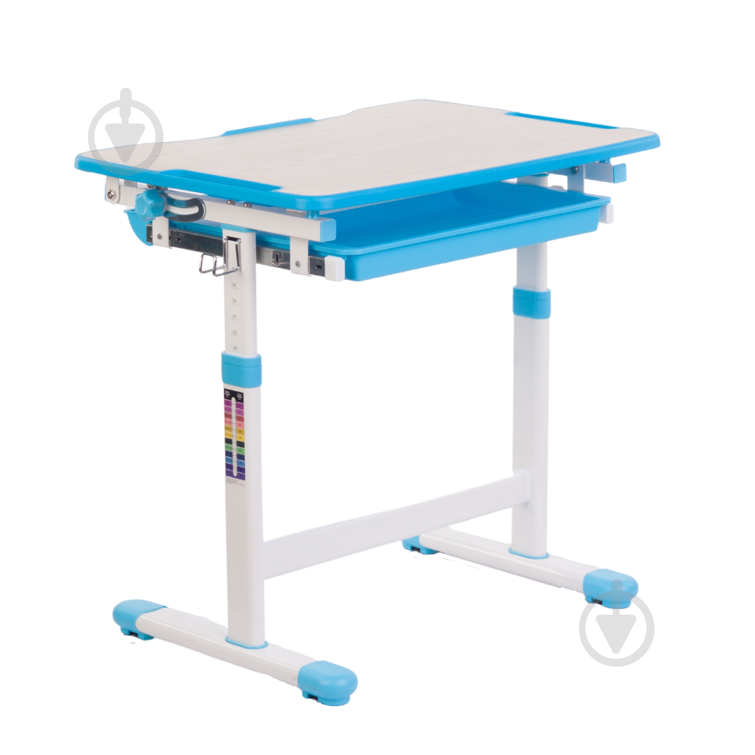 Комплект парта и стул-трансформеры STR B201W-Blue - фото 3 Комплект парта и стул-трансформеры STR B201W-Blue - фото 3