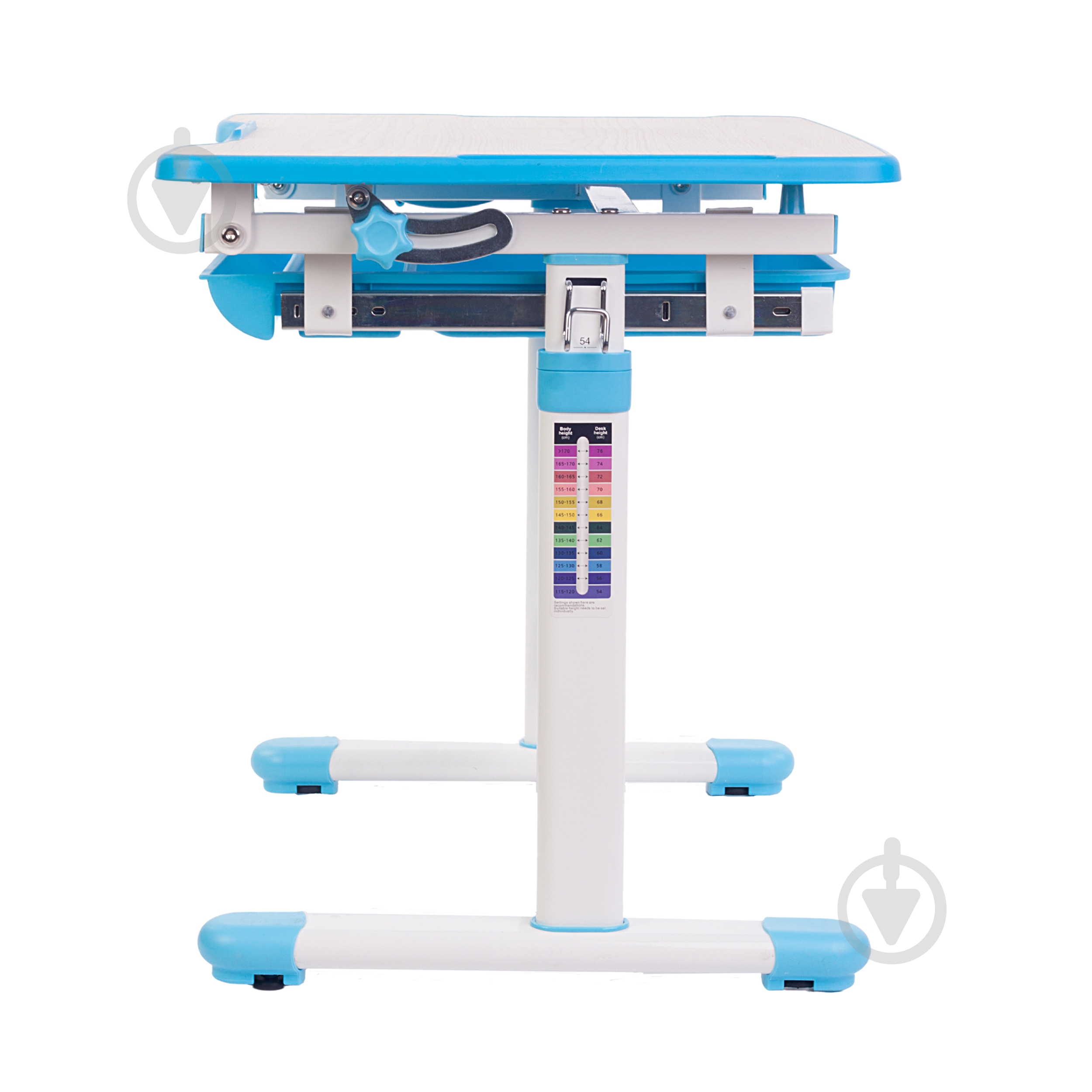 Комплект парта и стул-трансформеры STR B201W-Blue - фото 8 Комплект парта и стул-трансформеры STR B201W-Blue - фото 8