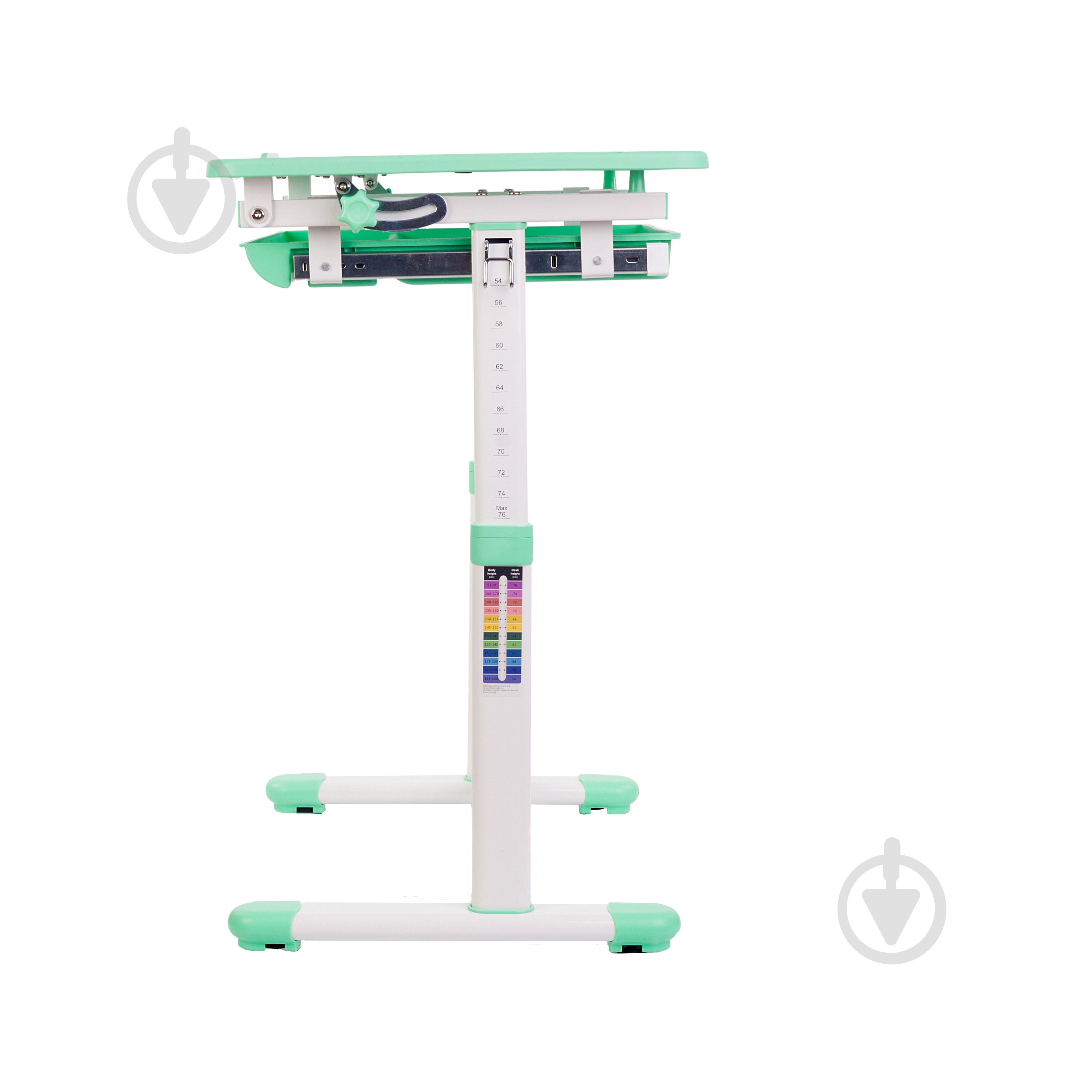 Комплект парта и стул-трансформеры STR B201EDU-Green - фото 7