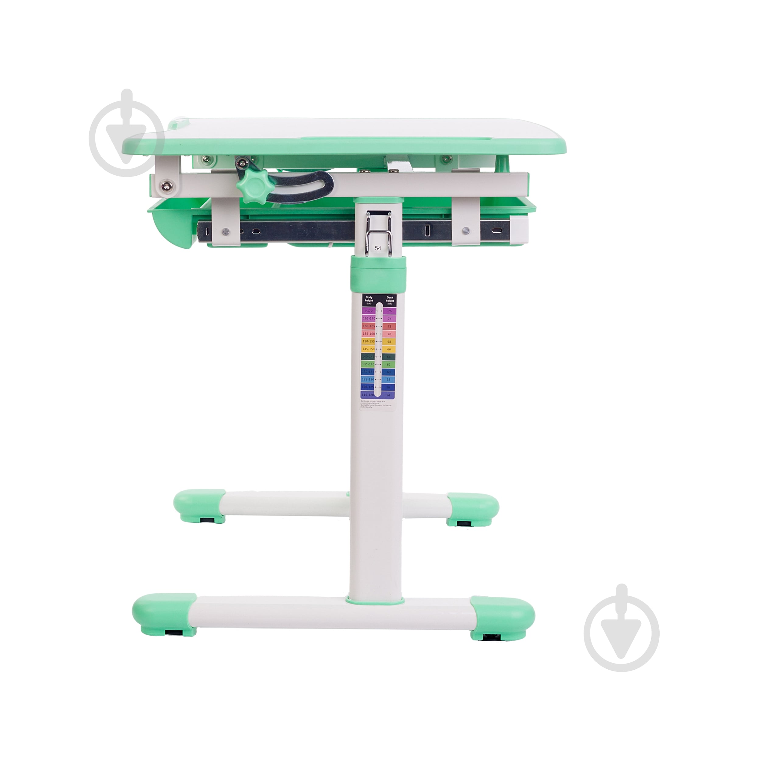 Комплект парта и стул-трансформеры STR B201EDU-Green - фото 5