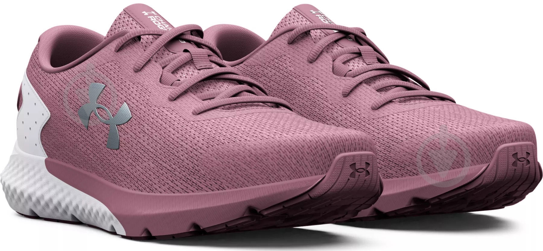 Кроссовки женские Under Armour Charged Rogue 3 Knit 3026147-600 р.40 розовые - фото 3