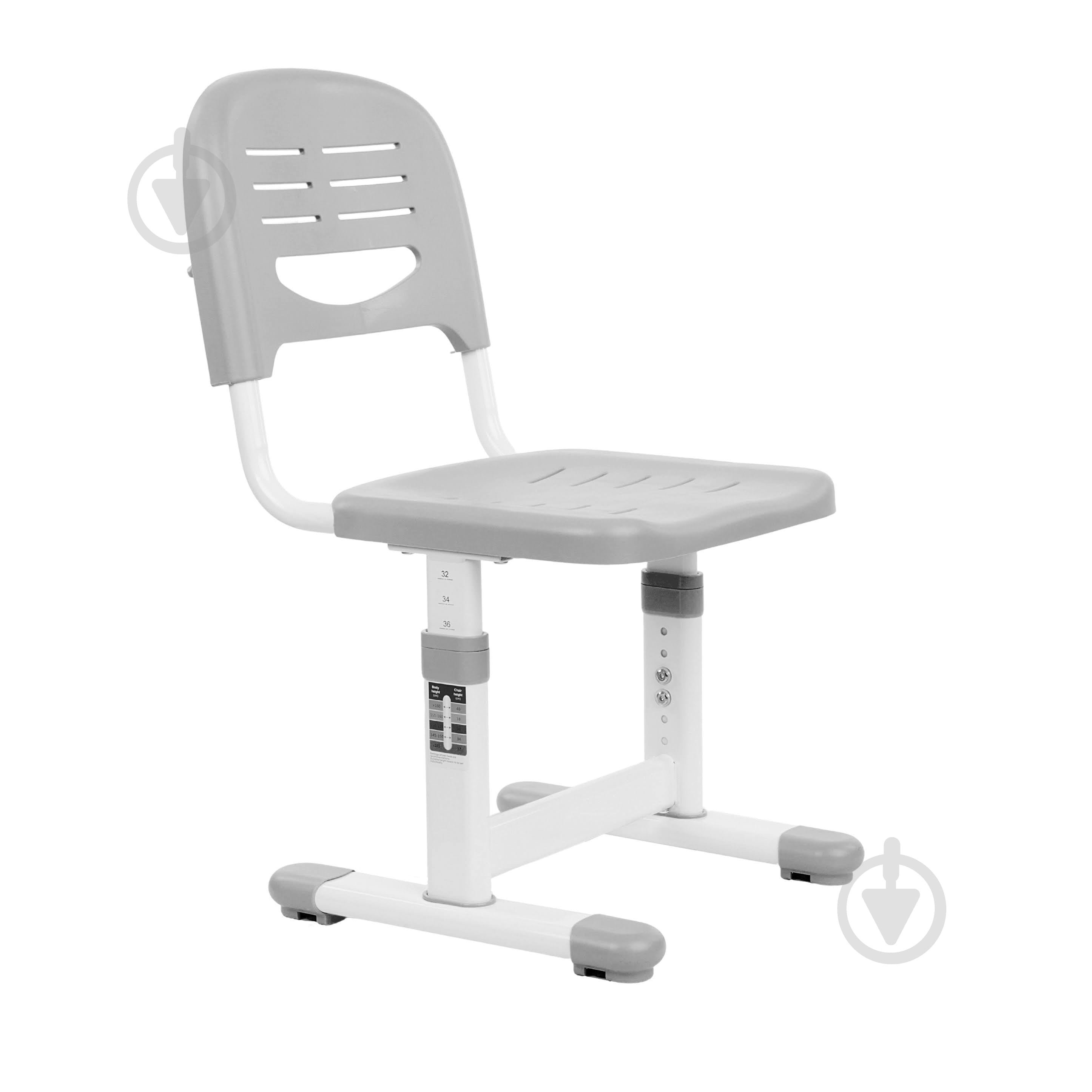 Комплект парта и стул-трансформеры STR B201EDU-Grey - фото 18