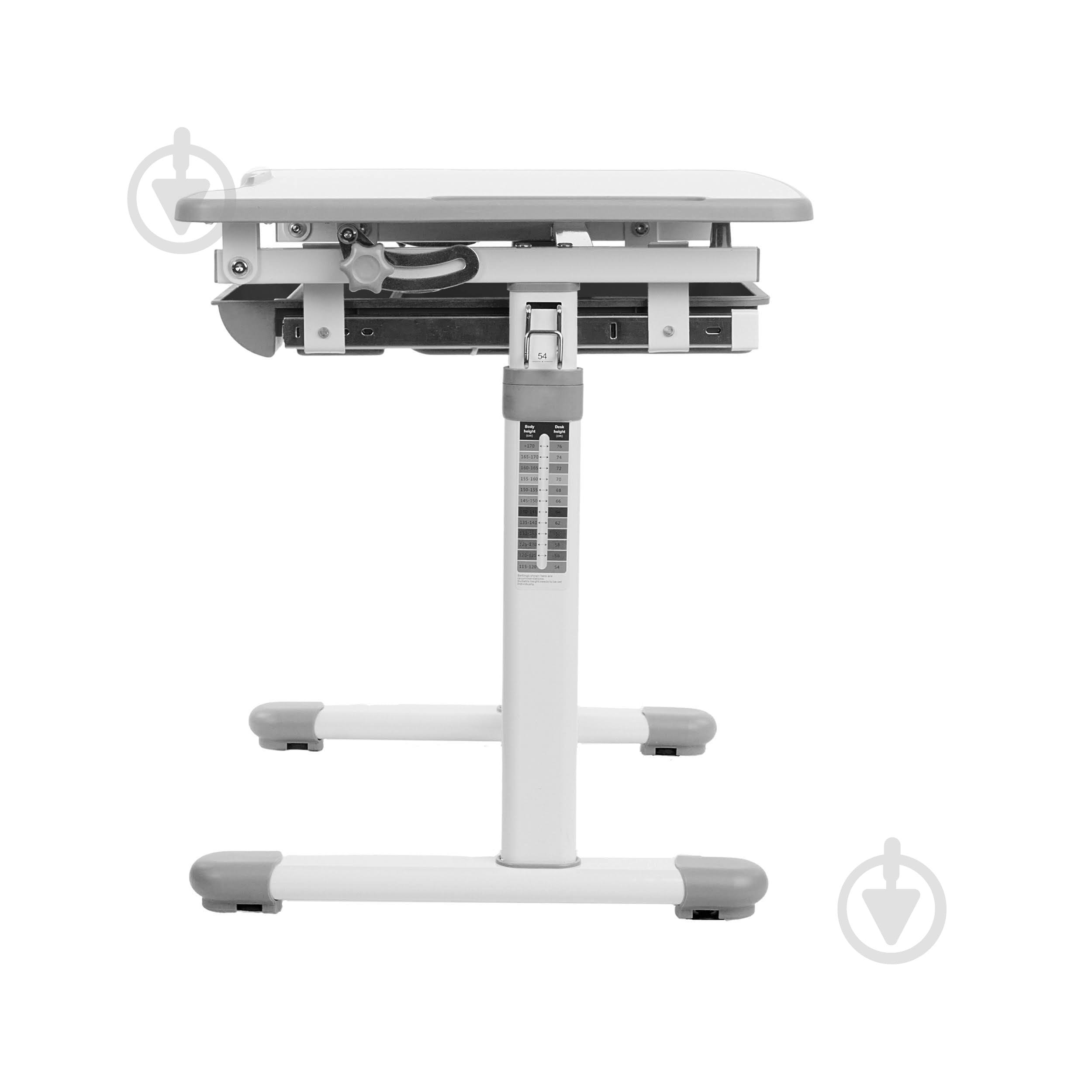 Комплект парта и стул-трансформеры STR B201EDU-Grey - фото 9