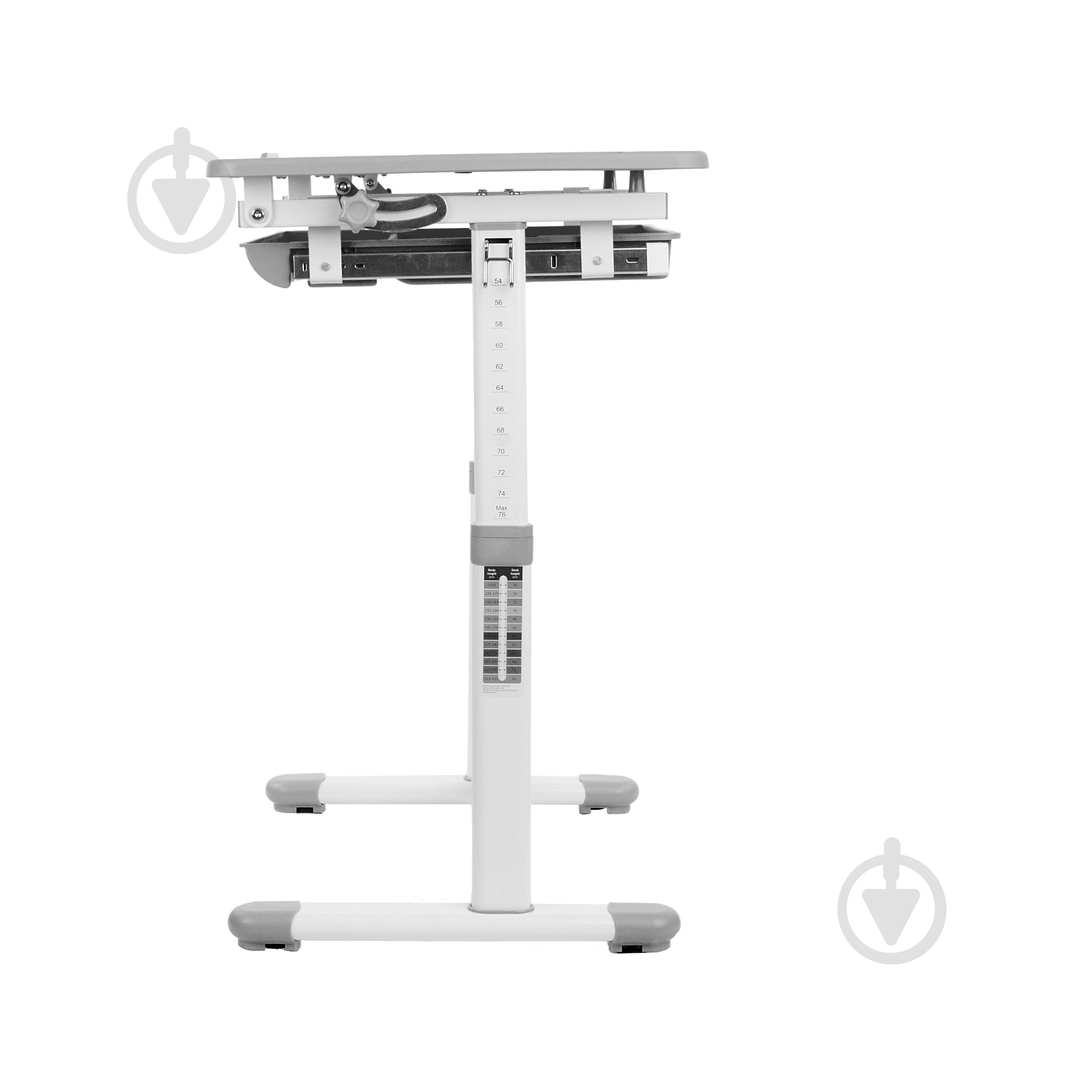 Комплект парта и стул-трансформеры STR B201EDU-Grey - фото 8