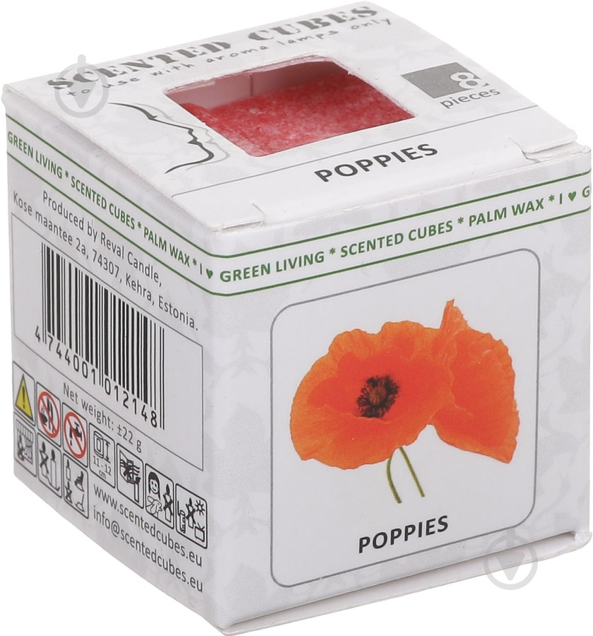 Набор кубиков Scented Cubes для аромалампы Маки - фото 2 Набор кубиков Scented Cubes для аромалампы Маки - фото 2