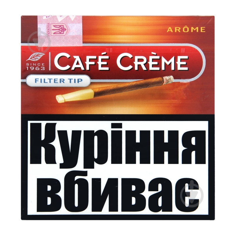 Сигары Cafe Creme Filter Tip Arome 8720400178544 - фото 1