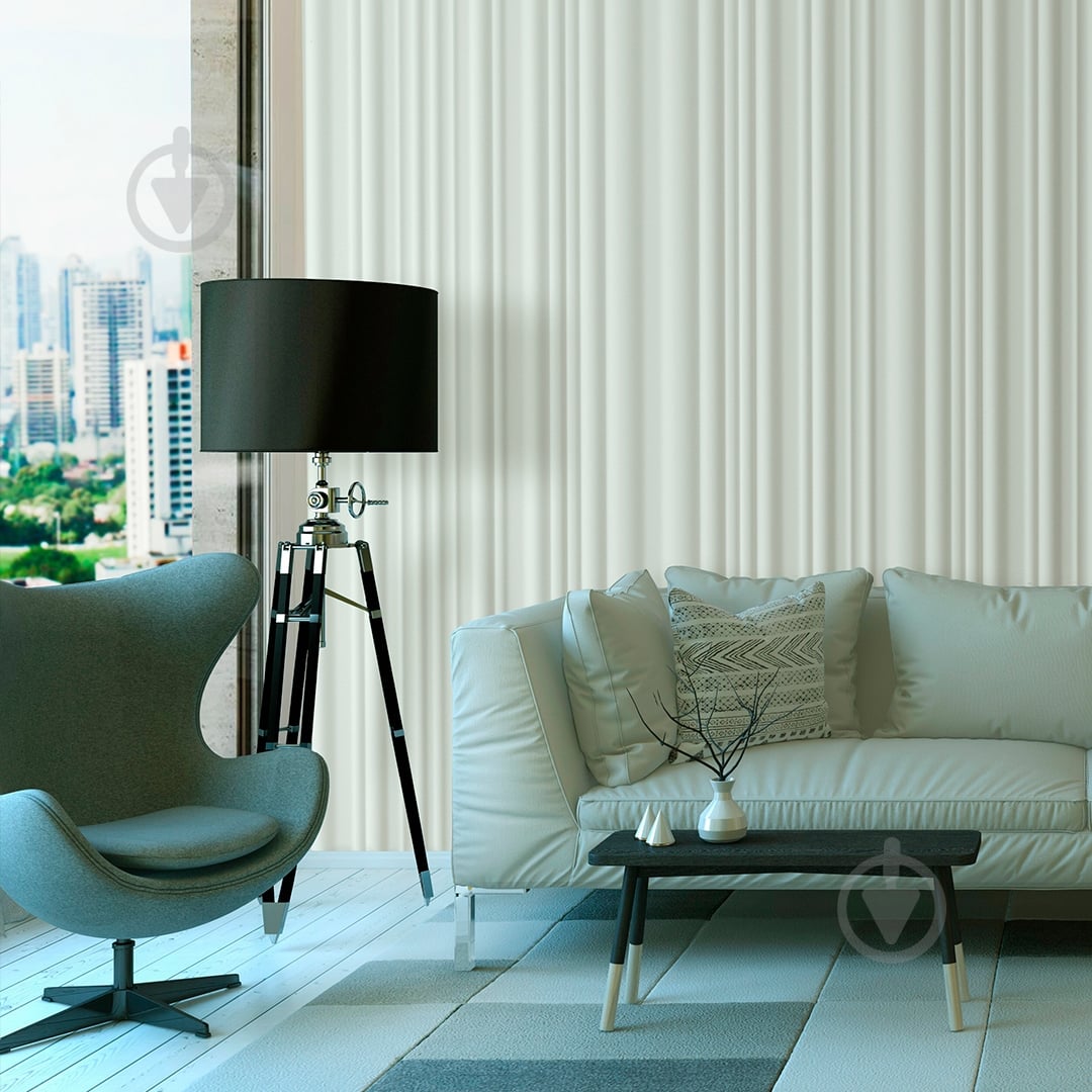3D-панель гипсовая BeautyWalls Bands 600x600x25 мм белый - фото 4