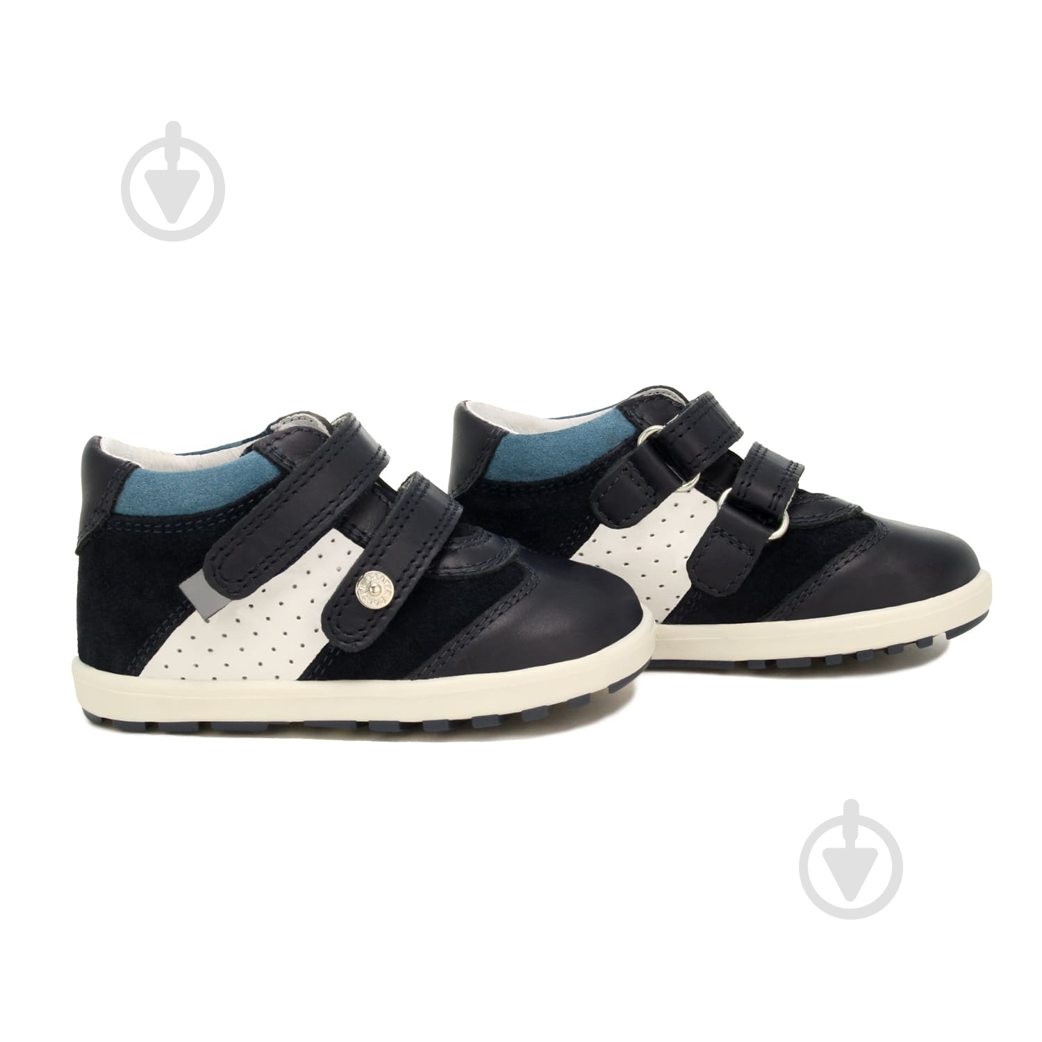 Ботинки для мальчиков BARTEK р.22 02 черный9003 белый - фото 5