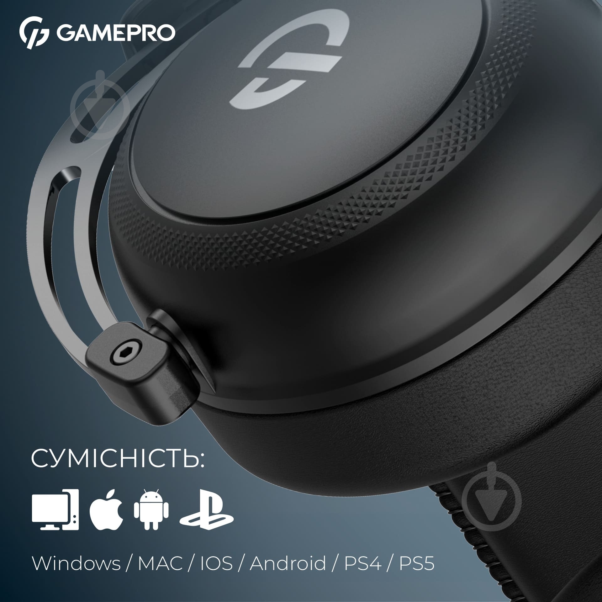 Гарнитура игровая GamePro Asgard Skald Origin black (HS850B) - фото 14