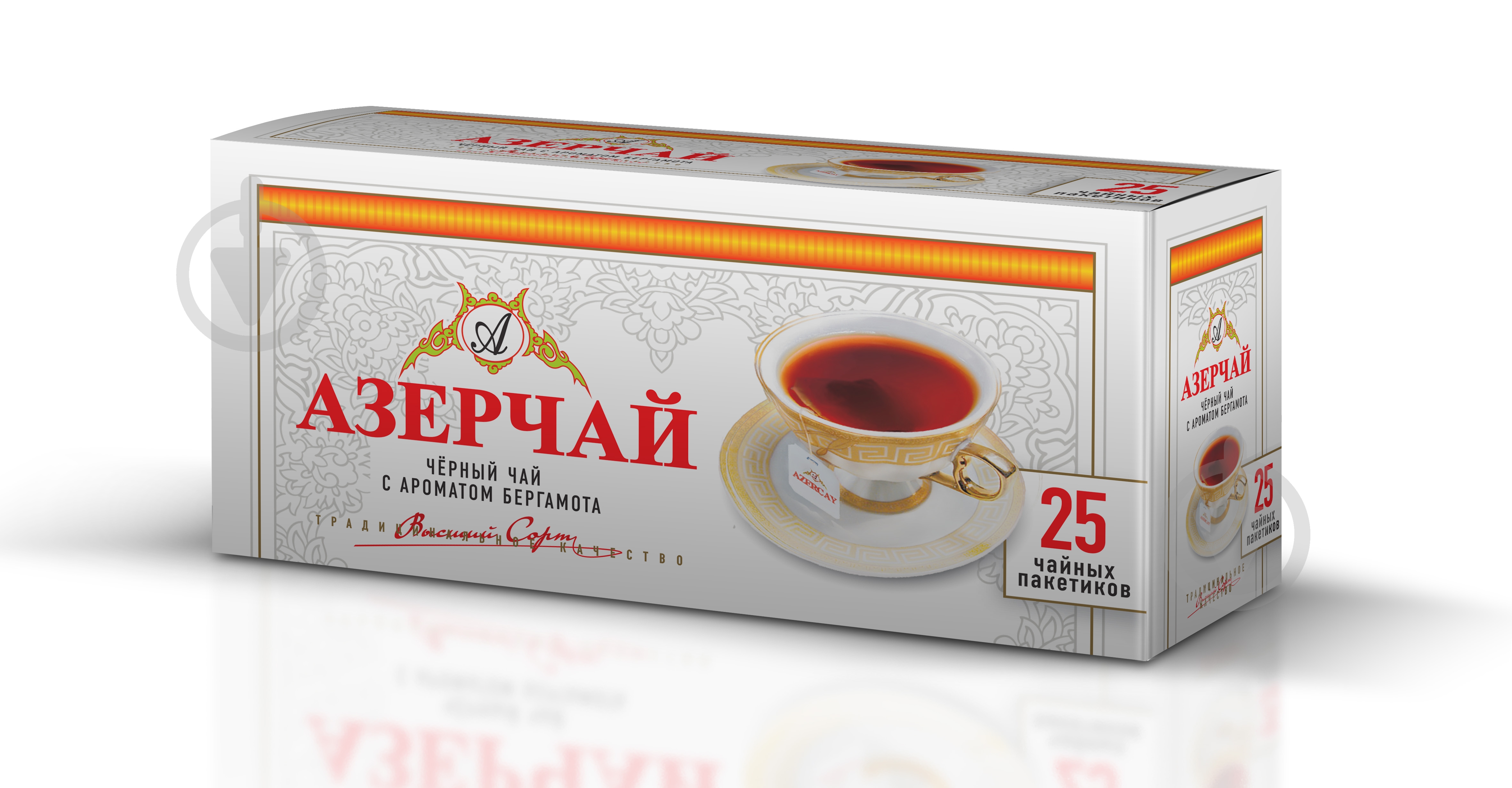 Чай черный Azercay с ароматом бергамота 25 шт. г2 - фото 1