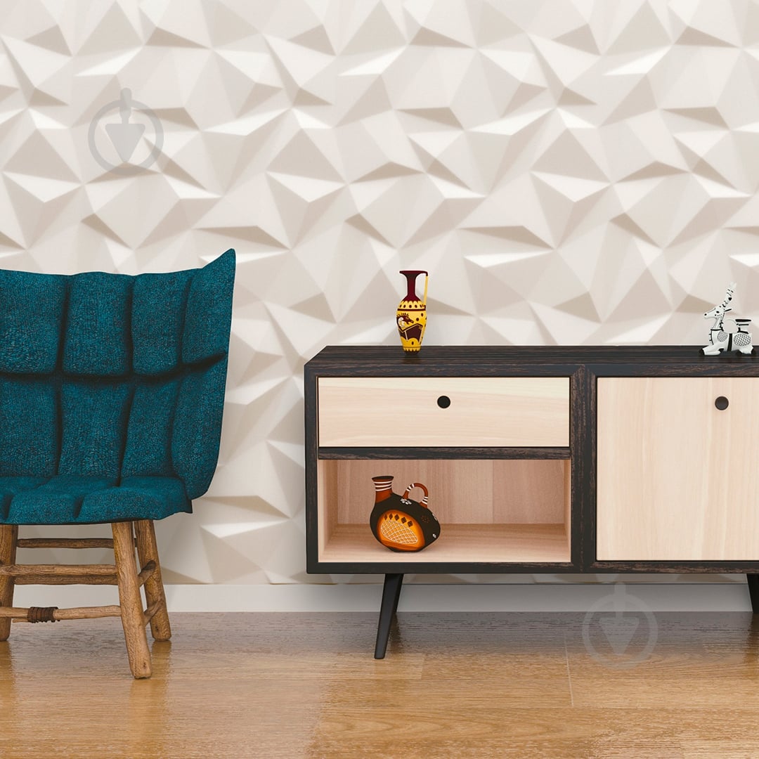 3D-панель гіпсова BeautyWalls VERTEX 1.44 кв.м - фото 2