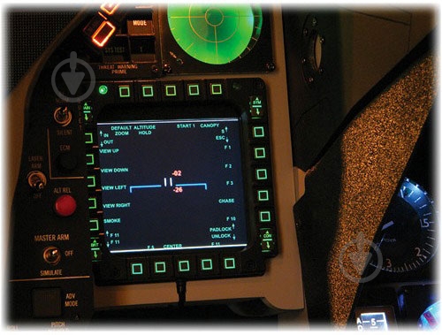 Подставка Thrustmaster Рамка для LCD дисплея MFD COUGAR (2960708) black - фото 7