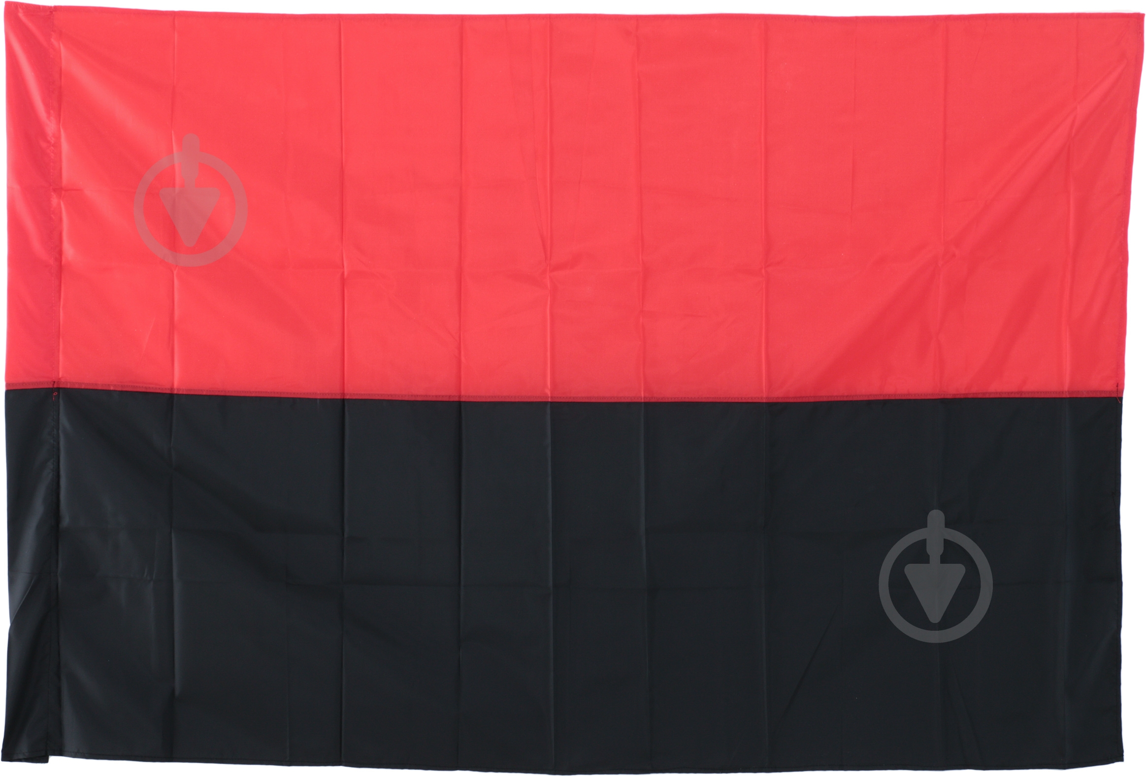 Флаг красно-черный 135х90 см - фото 1